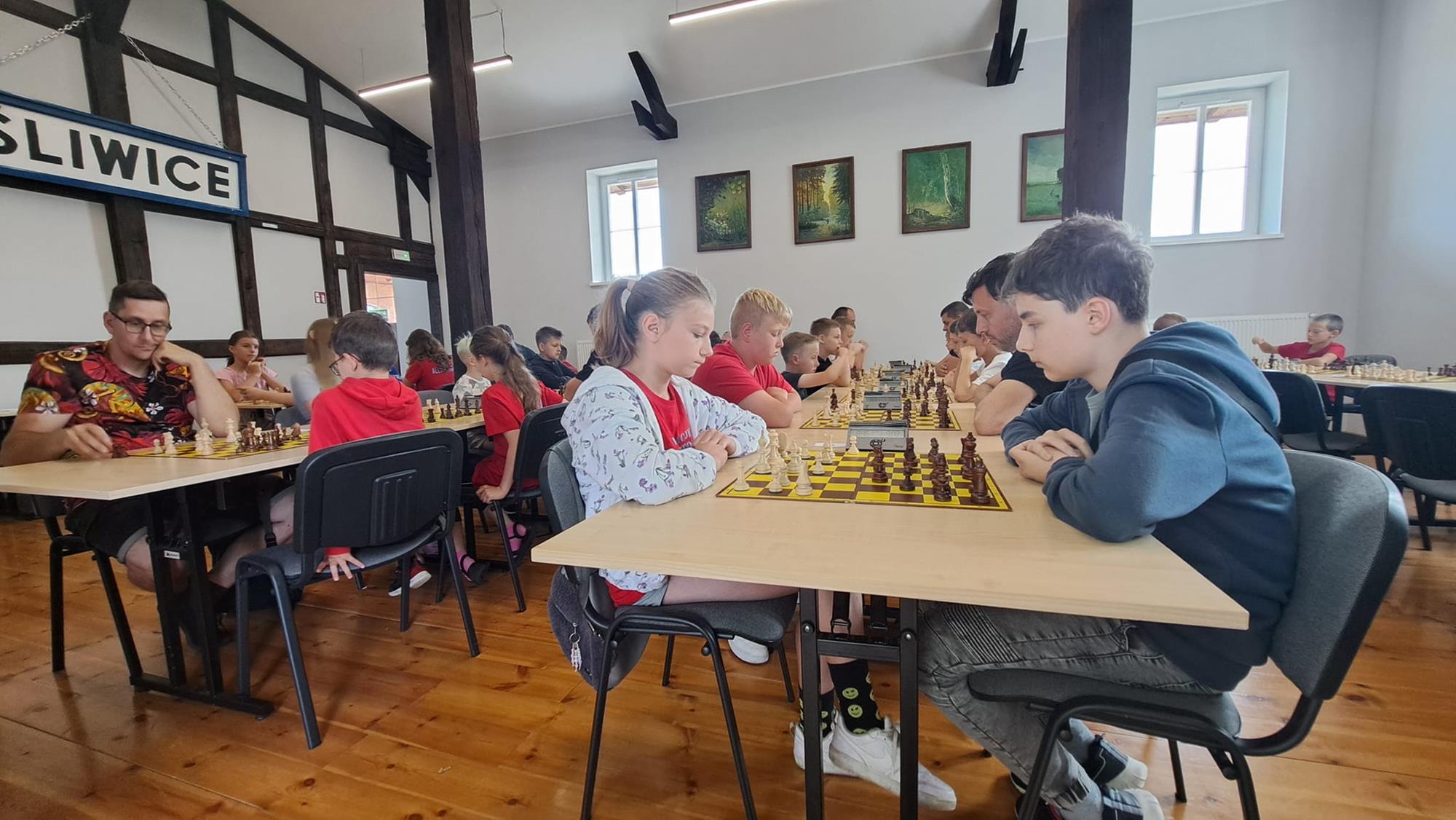Śliwice gościły szachistów