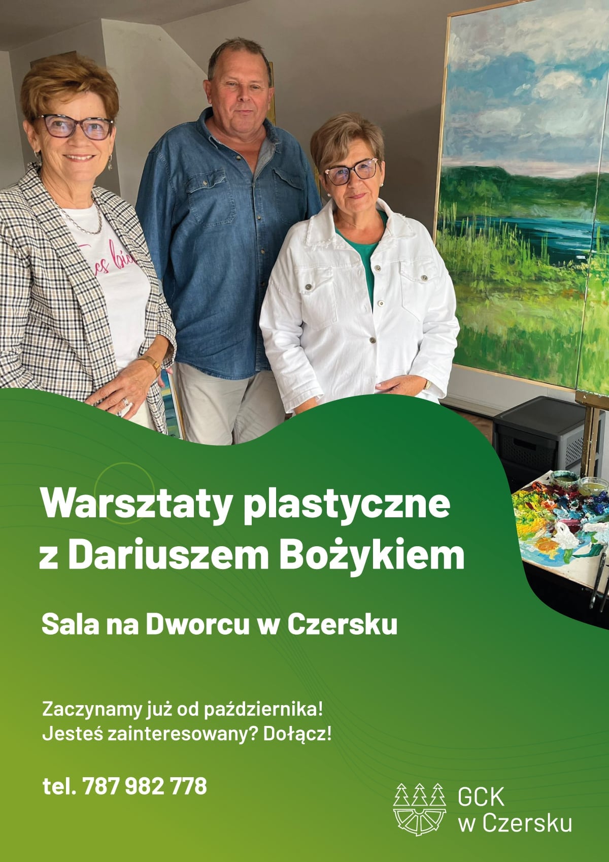 GCK w Czersku zaprasza na warsztaty z Dariuszem Bożykiem