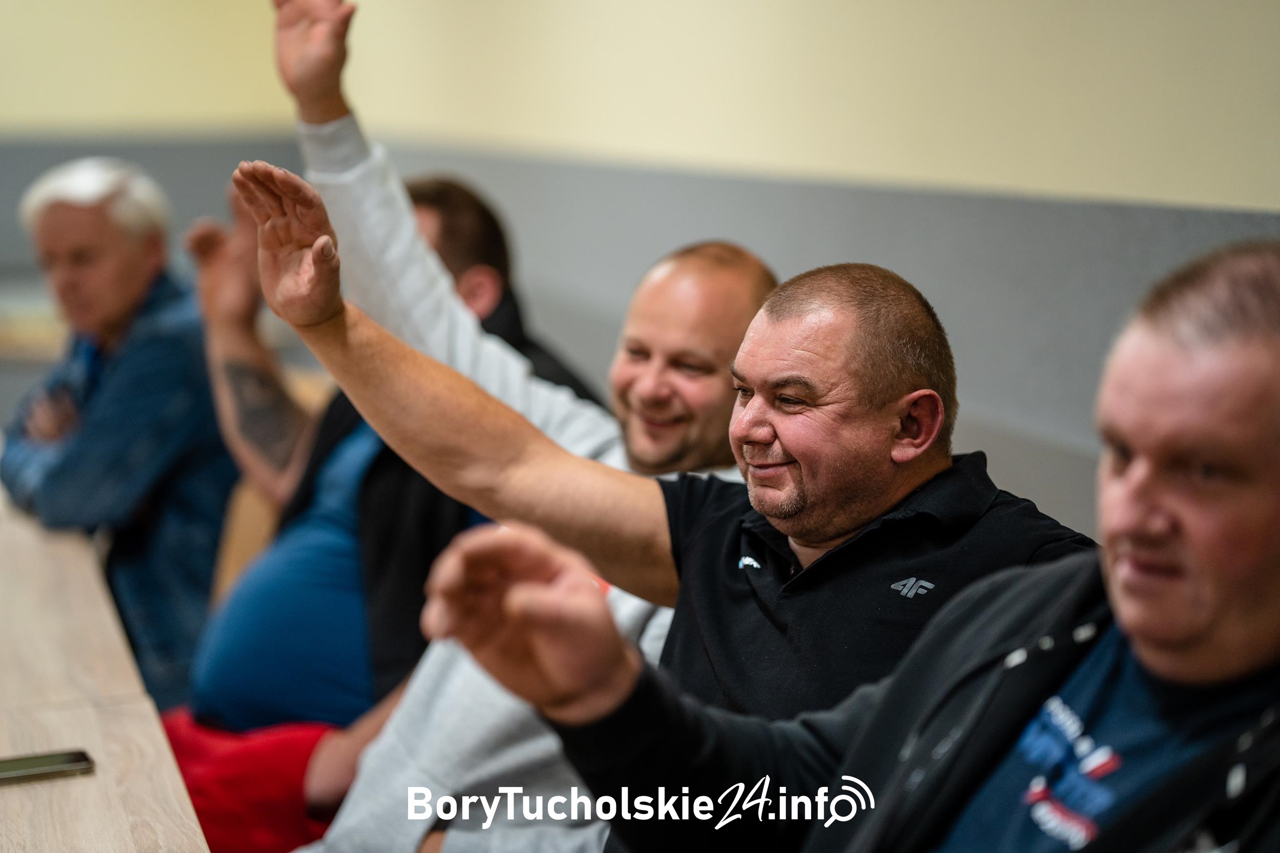 Zebranie wiejskie Klaskawa Jacek Grzella