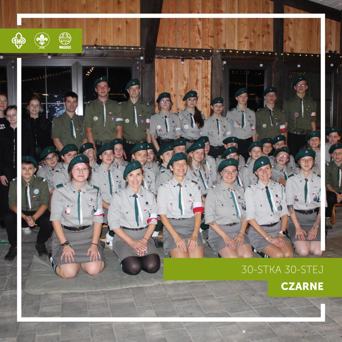 Drużynie harcerskiej z Łęga strzeliła trzydziestka