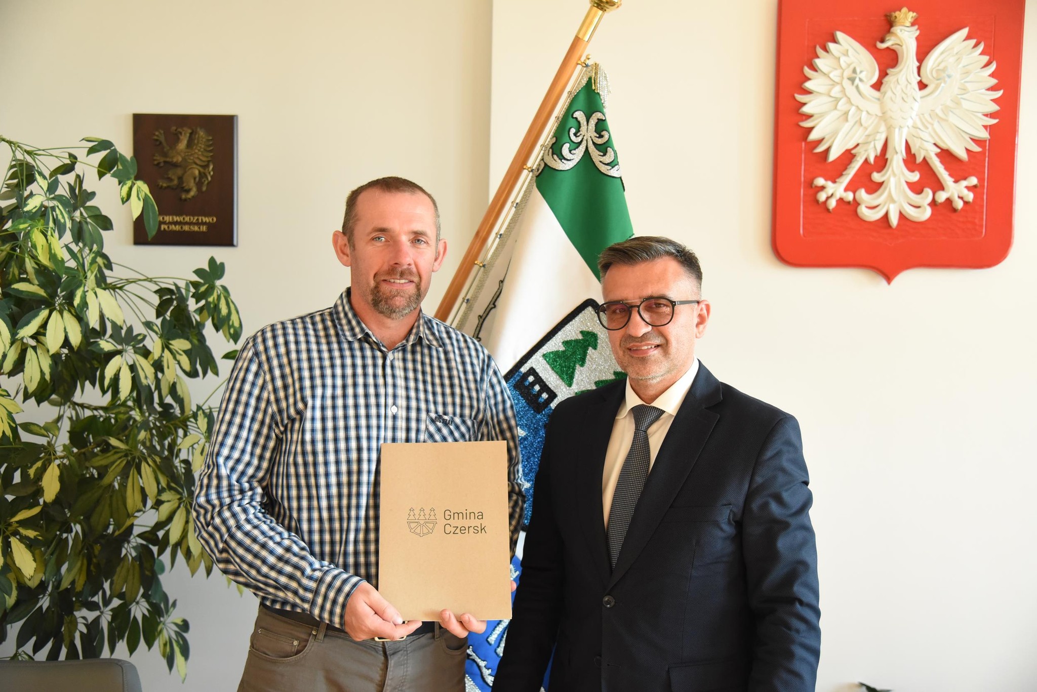 Mariusz Rudnik Amar i Danie Szpręga burmistrz Czerska