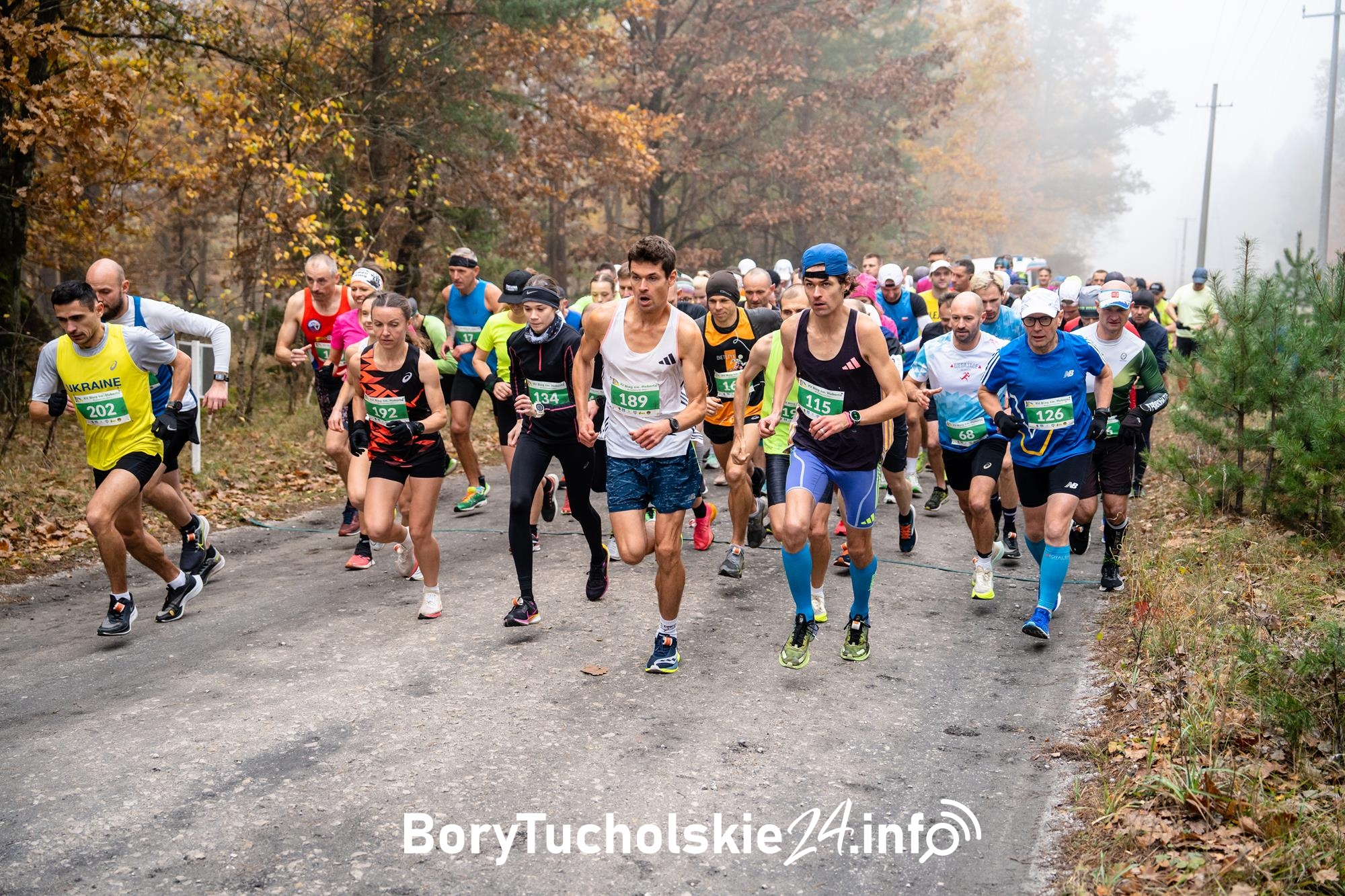 Piętnasty Bieg św. Huberta w Tucholi (DUŻO ZDJĘĆ)