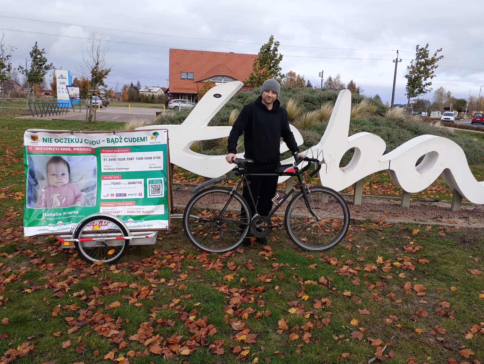Na rowerze przejedzie całą Polskę. Tata ratuje serce Natalki