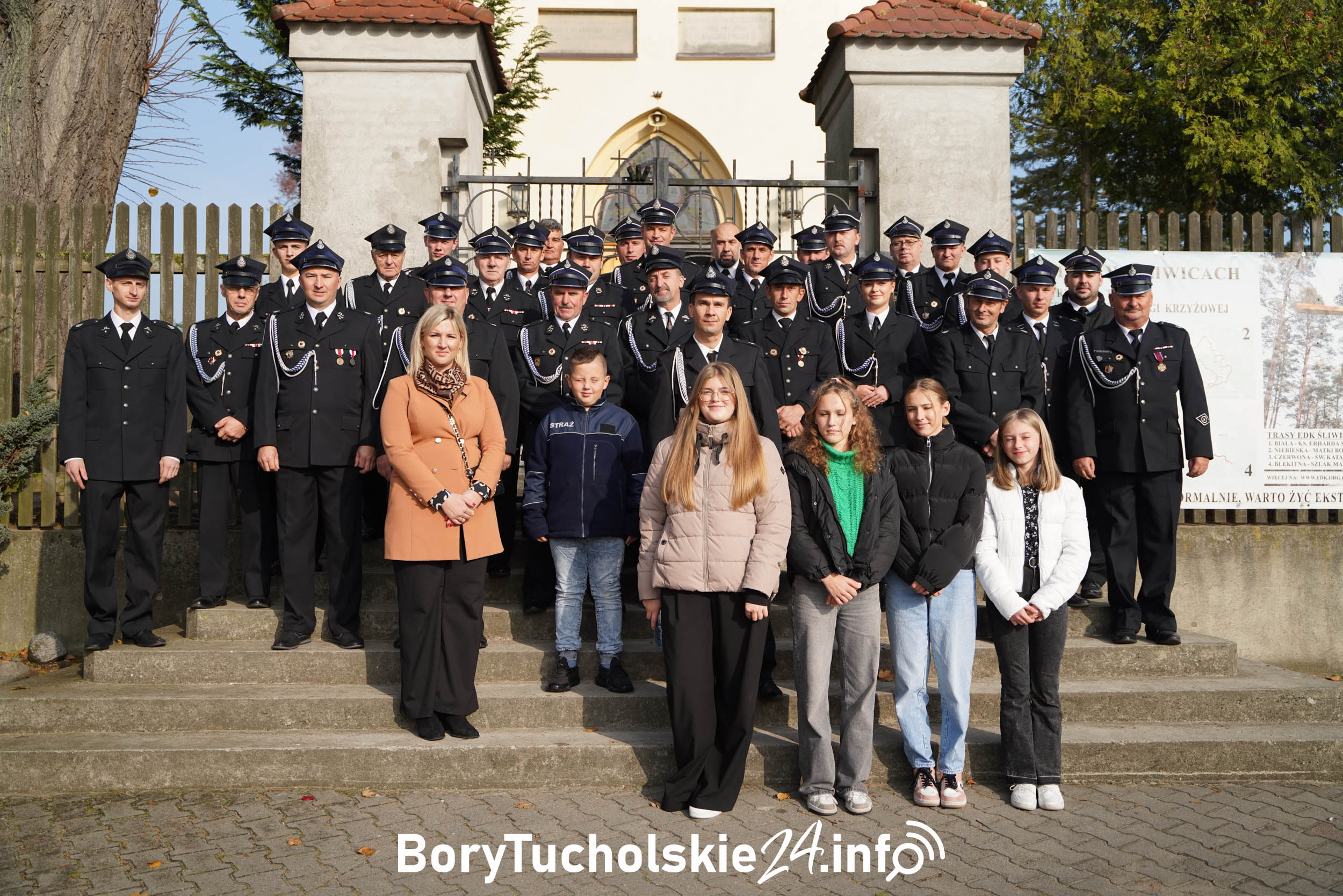 Msza święta w intencji zmarłych strażaków z gminy Śliwice