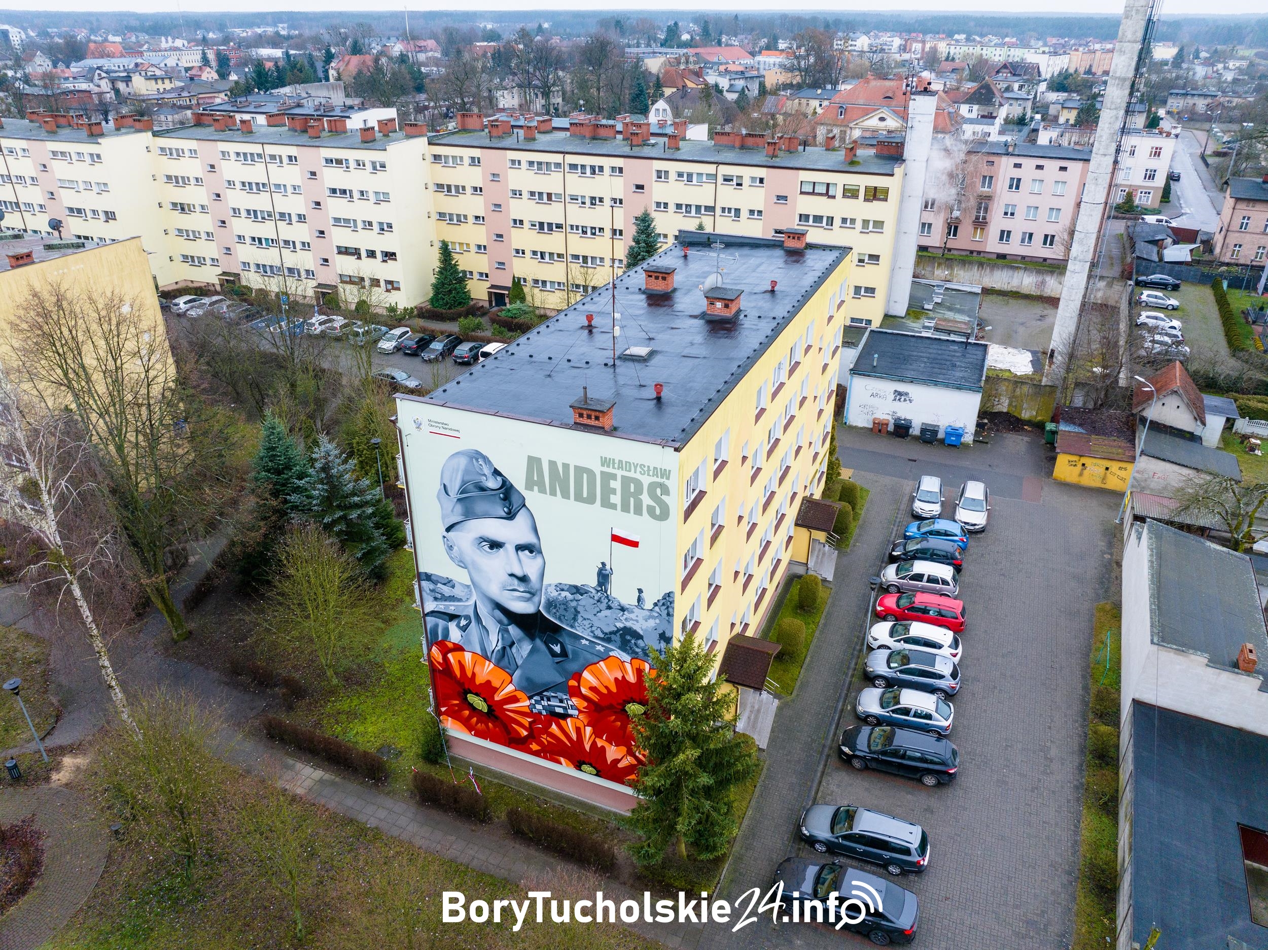 Uroczyste odsłonięcie kolejnego muralu w Czersku (FOTO, WIDEO)