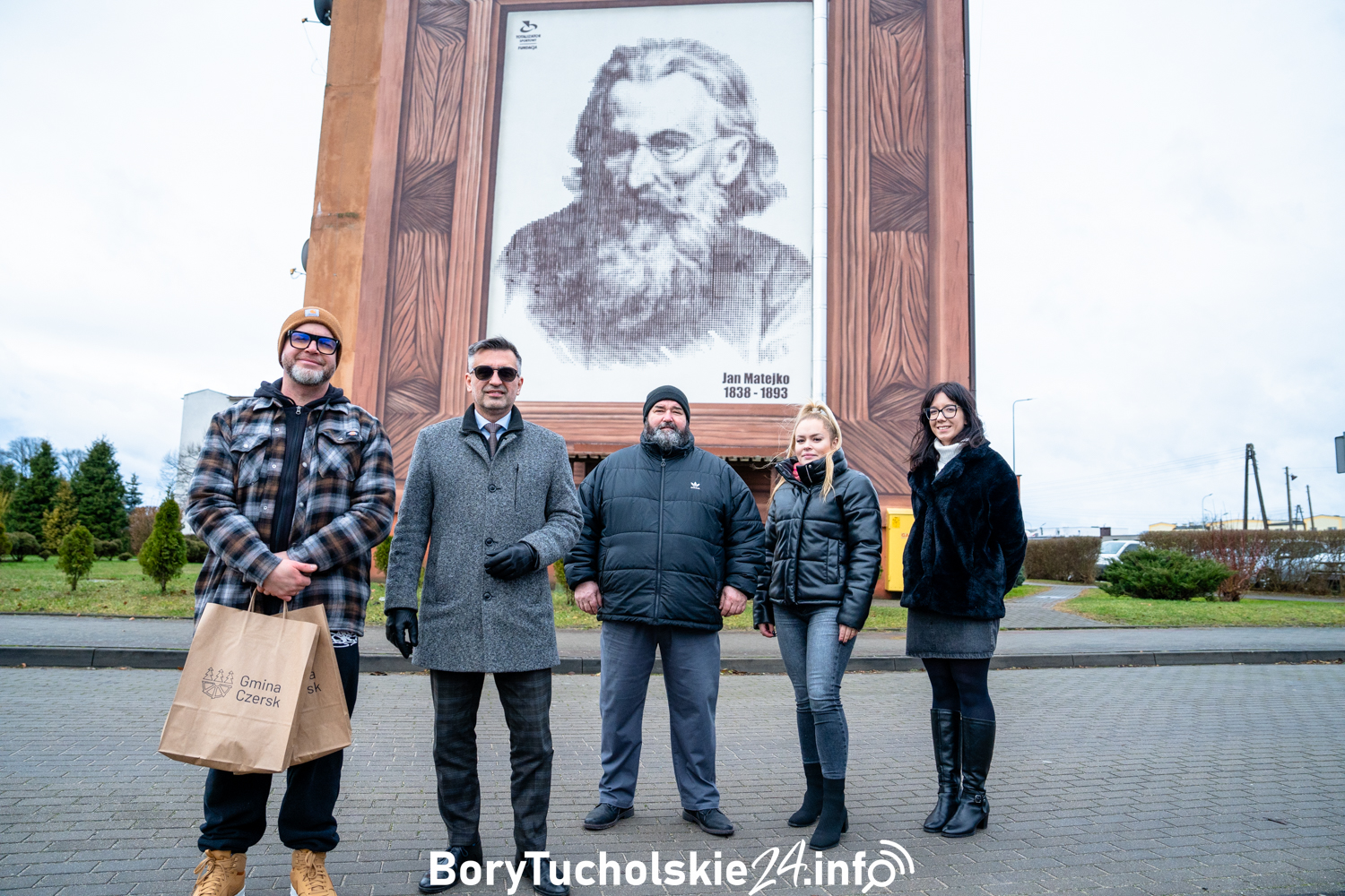 Mural z Janem Matejką oficjalnie odsłonięty 
