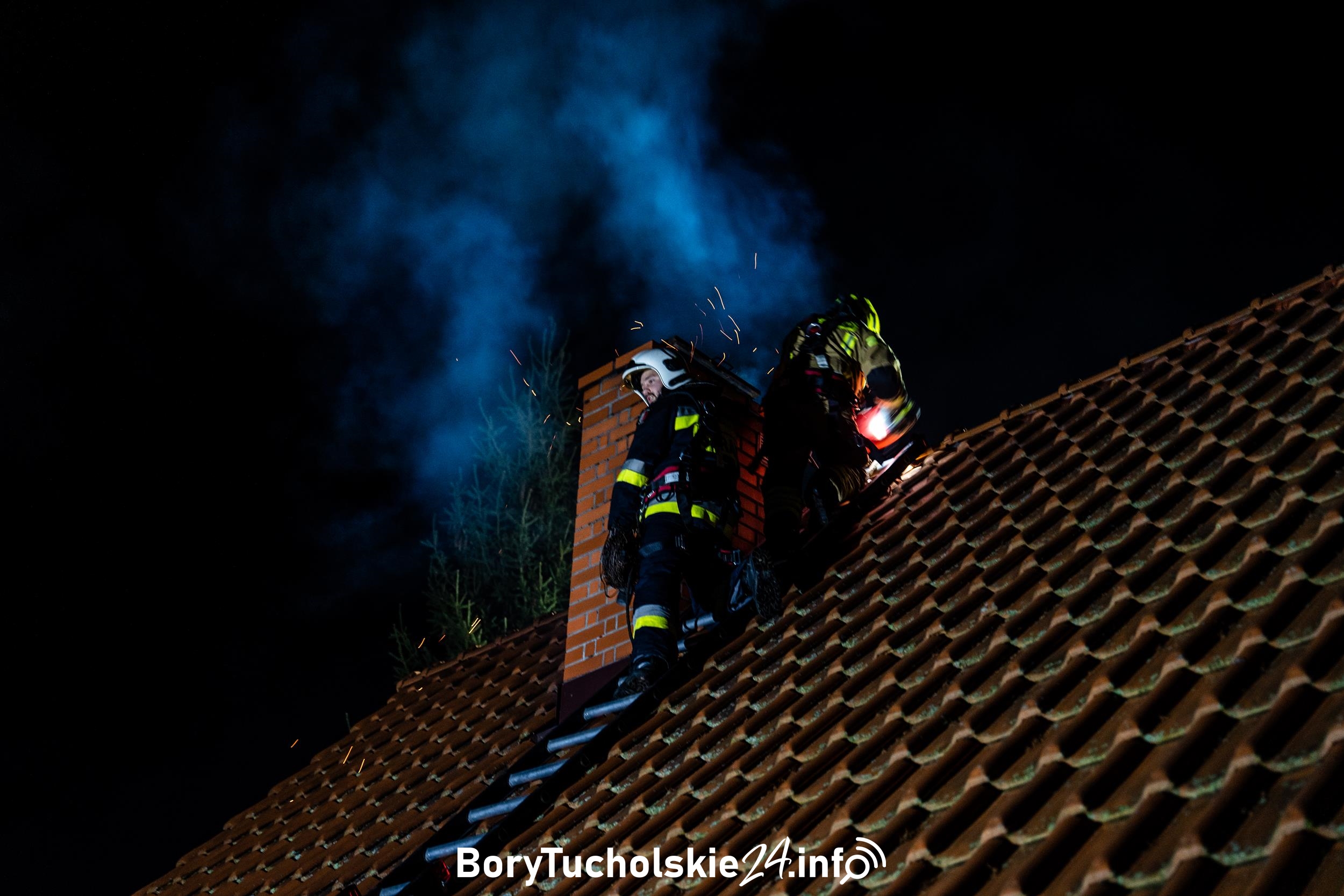 Kolejny pożar sadzy w kominie. Tym razem w Główce (FOTO)