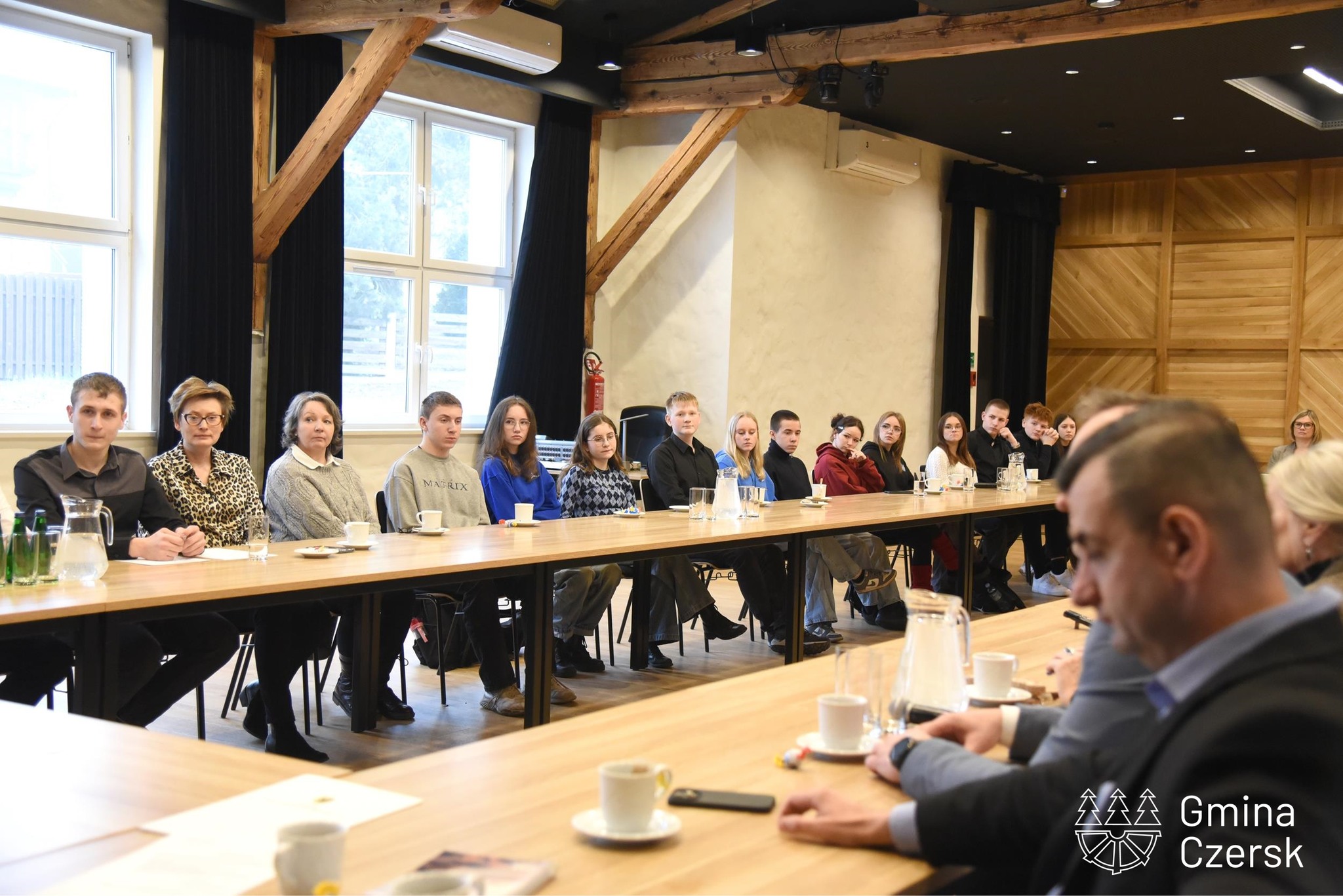Młodzi radni z Chojnic i Czerska spotkali się na wspólnym posiedzeniu (FOTO)