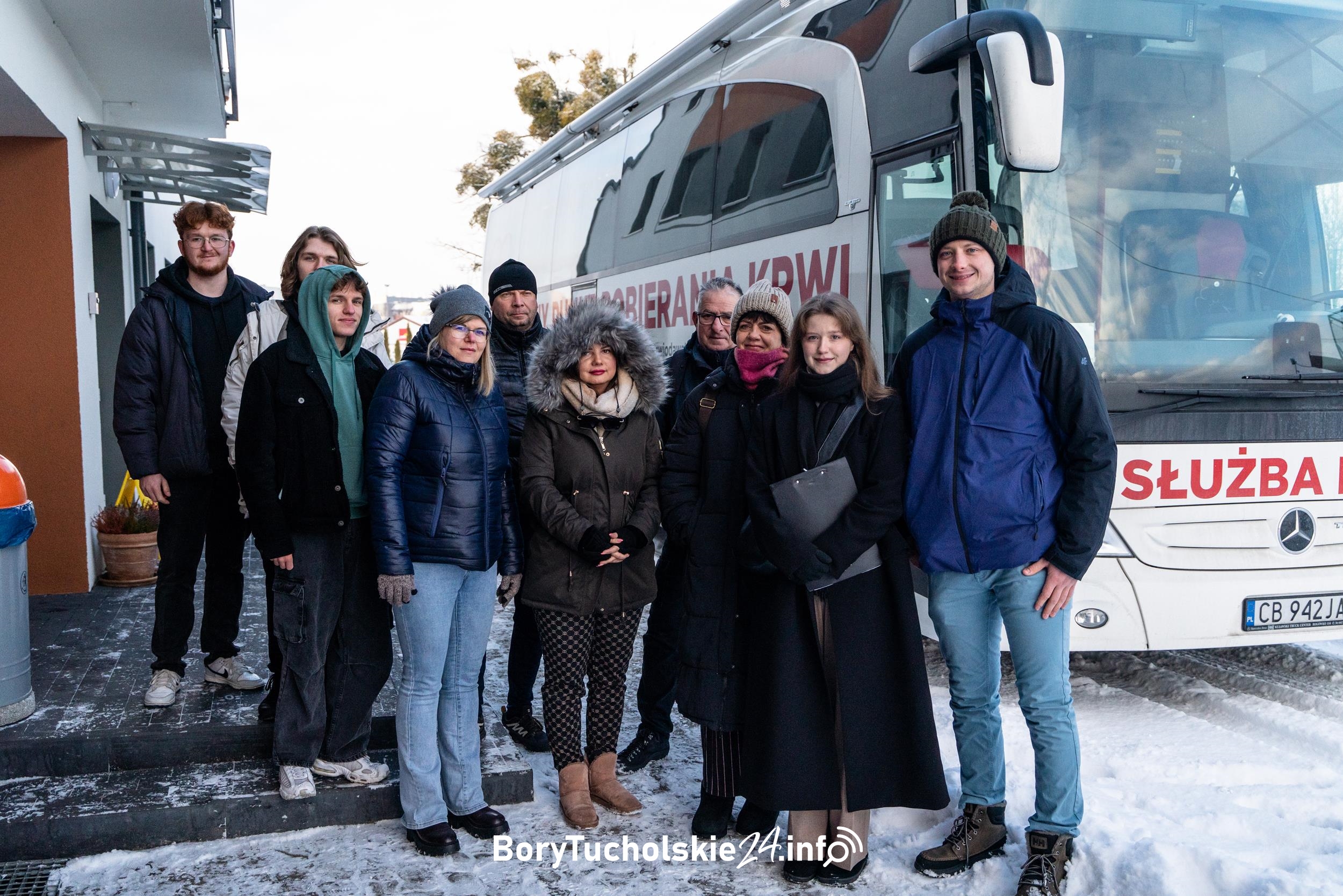 Oddaj krew i uratuj życie. Krwiobus w Tucholi (FOTO)