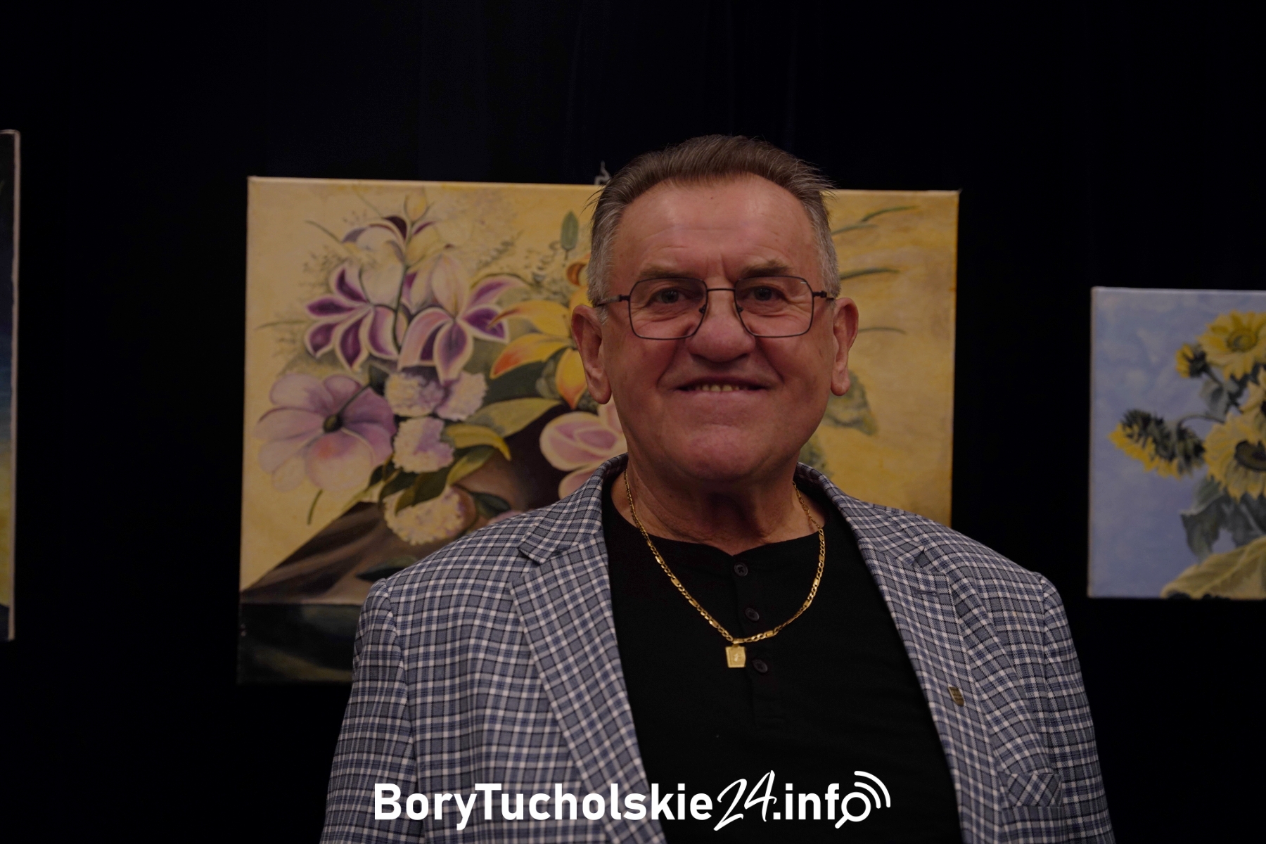 „Śladami Mistrzów” – wernisaż malarstwa Zbigniewa Krzoski z akcentem muzycznym Sylwii Matuszewskiej