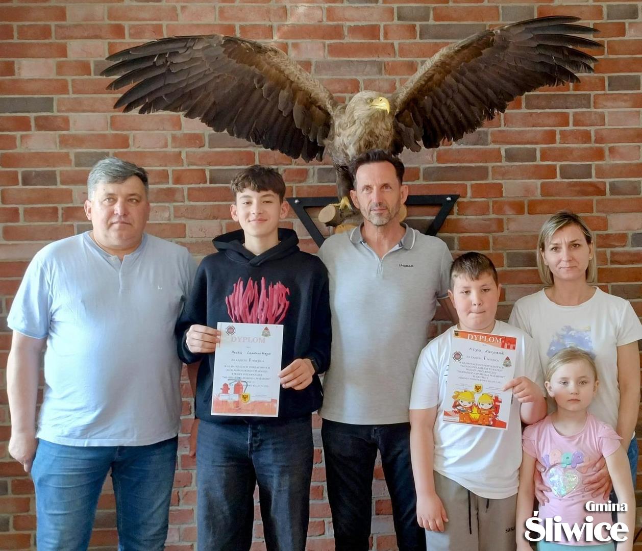 Filip Kacprzak i Paweł Landowski najlepsi w powiatowych eliminacjach Turnieju Wiedzy Pożarniczej