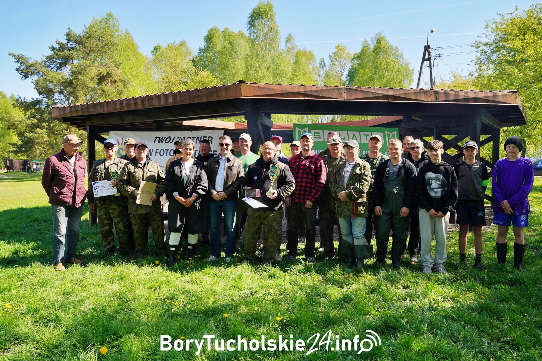 Spinningowe zawody wędkarskie o puchar burmistrza Czerska (FOTO)