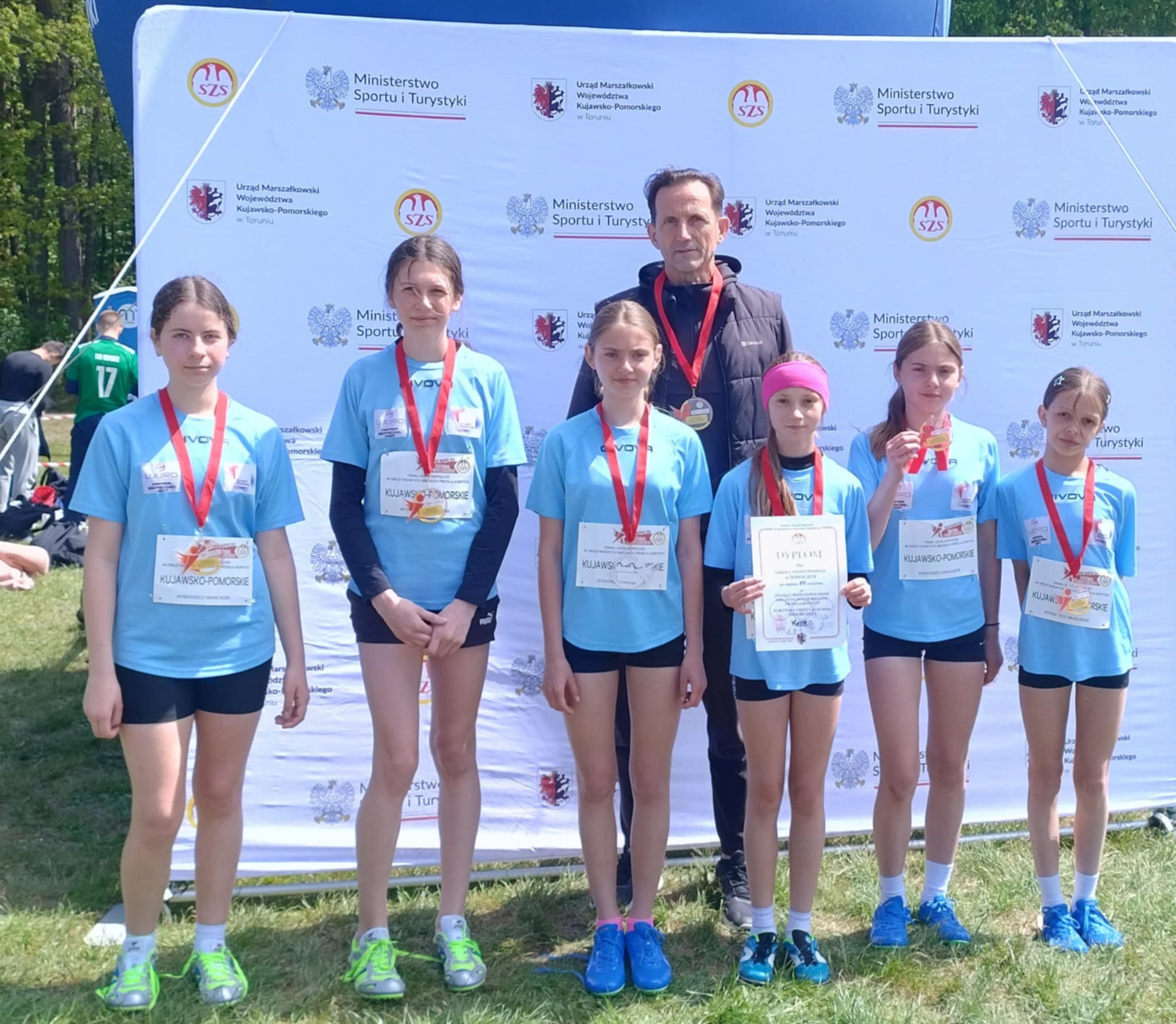 Uczniowie ze Śliwic w czołówce Mistrzostw Polski w biegach przełajowych