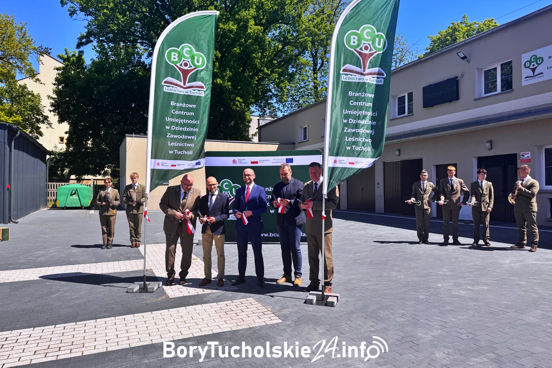 Marzenie spełnione – w Tucholi oficjalnie otwarto Branżowe Centrum Umiejętności w dziedzinie leśnictwa (FOTO)