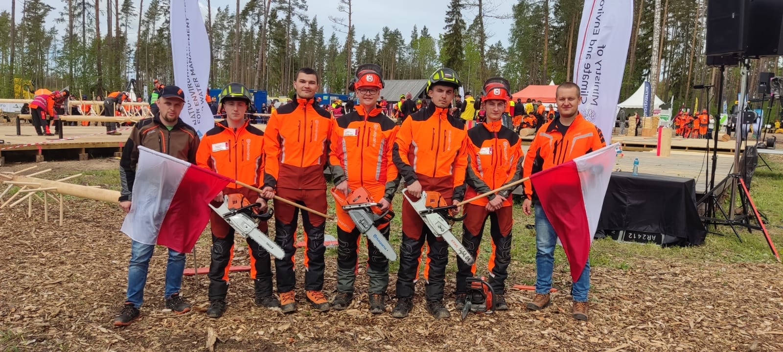 Uczniowie Technikum Leśnego w Tucholi w składzie reprezentacji Polski na Mistrzostwach Europy