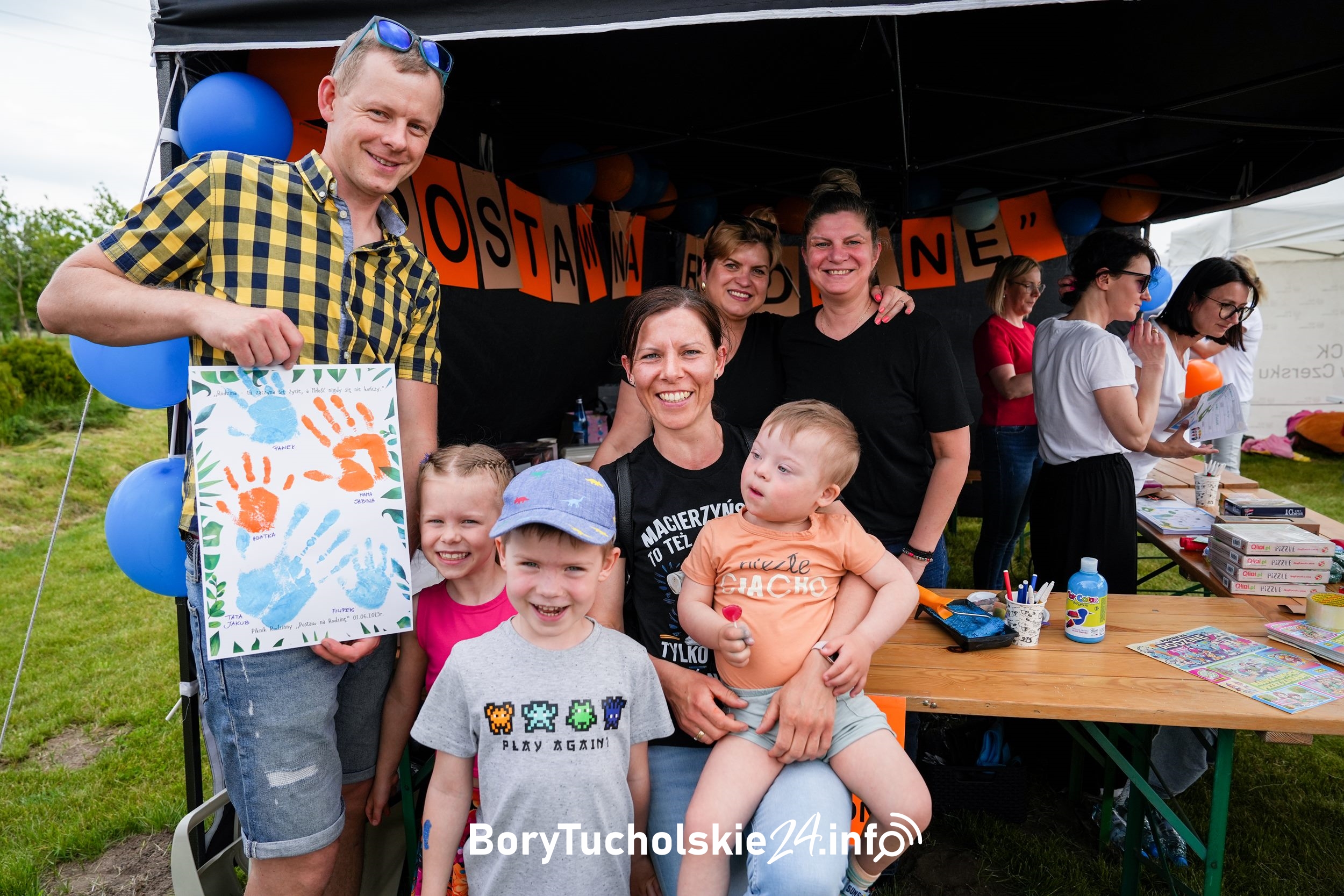 Piknik rodzinny „Postaw na Rodzinę” w Czersku (FOTO, WIDEO)