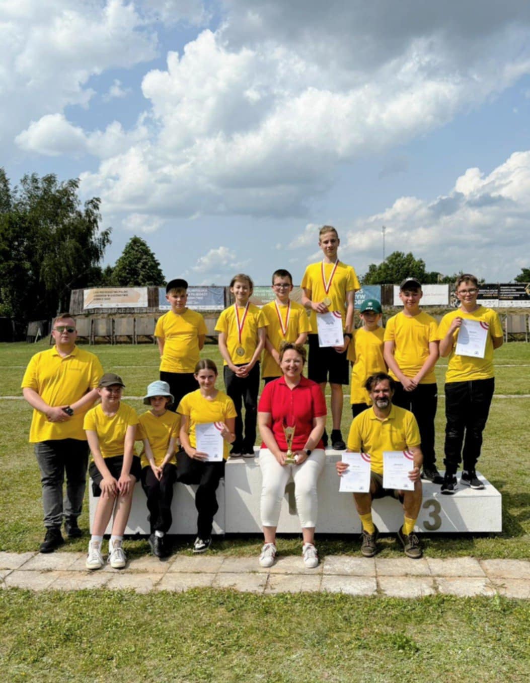SKS Gryf najlepszym klubem łuczniczym z województwa pomorskiego w kategorii młodzików (FOTO)