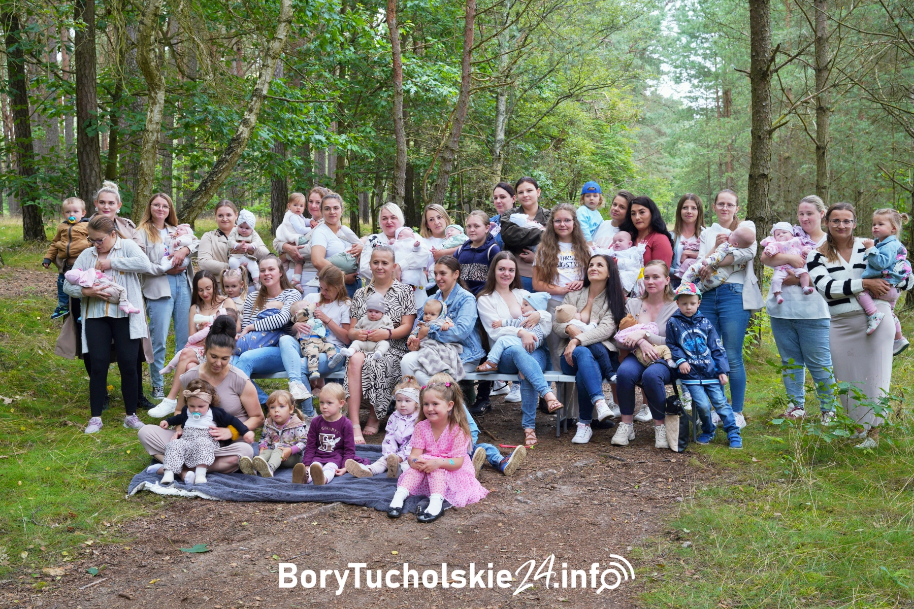 Piknik dla mam karmiących w Czersku – rodzinna integracja i wsparcie (FOTO, WIDEO)