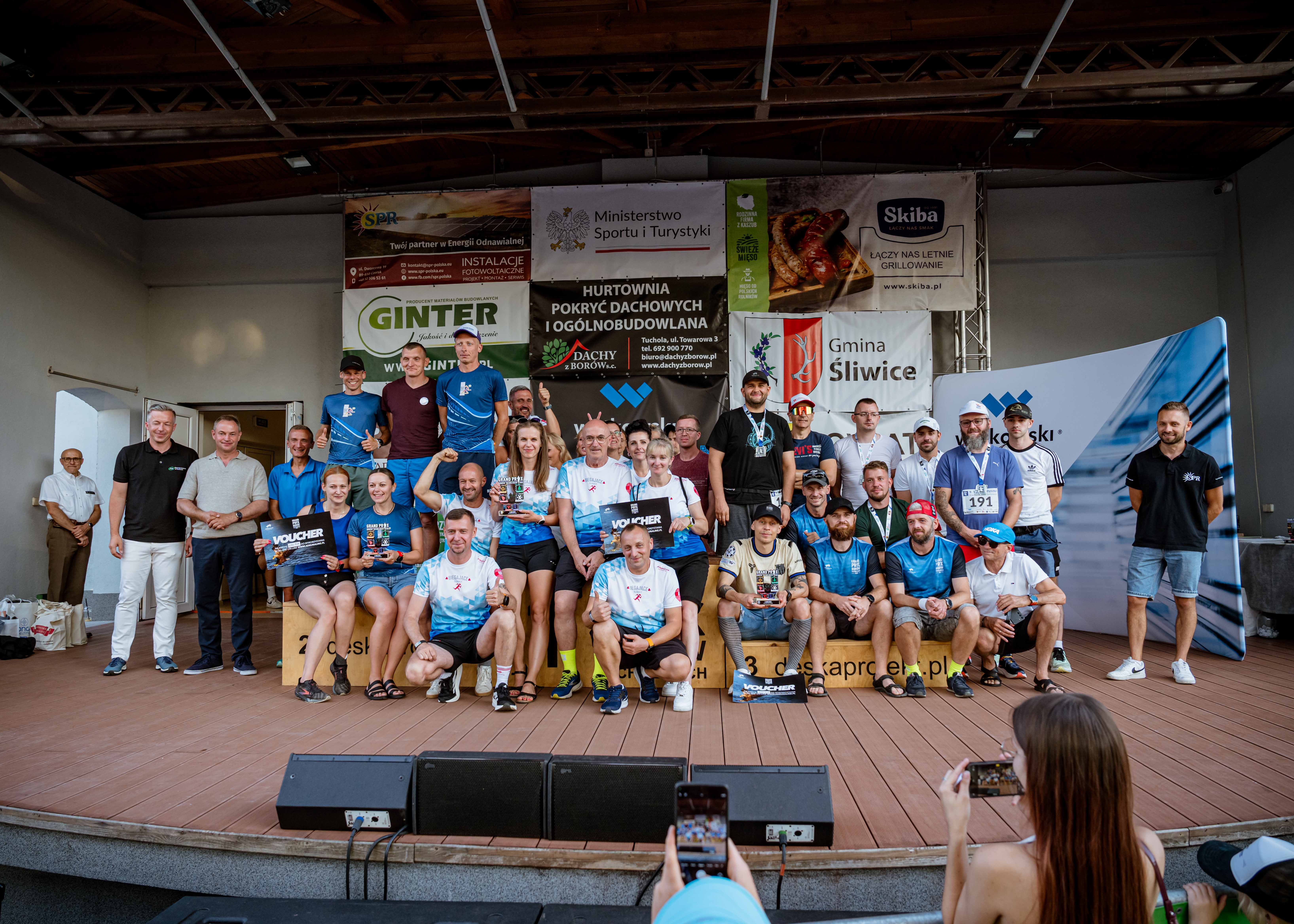 Biegające Śliwice najlepszą drużyną Grand Prix Borów Tucholskich (FOTO)