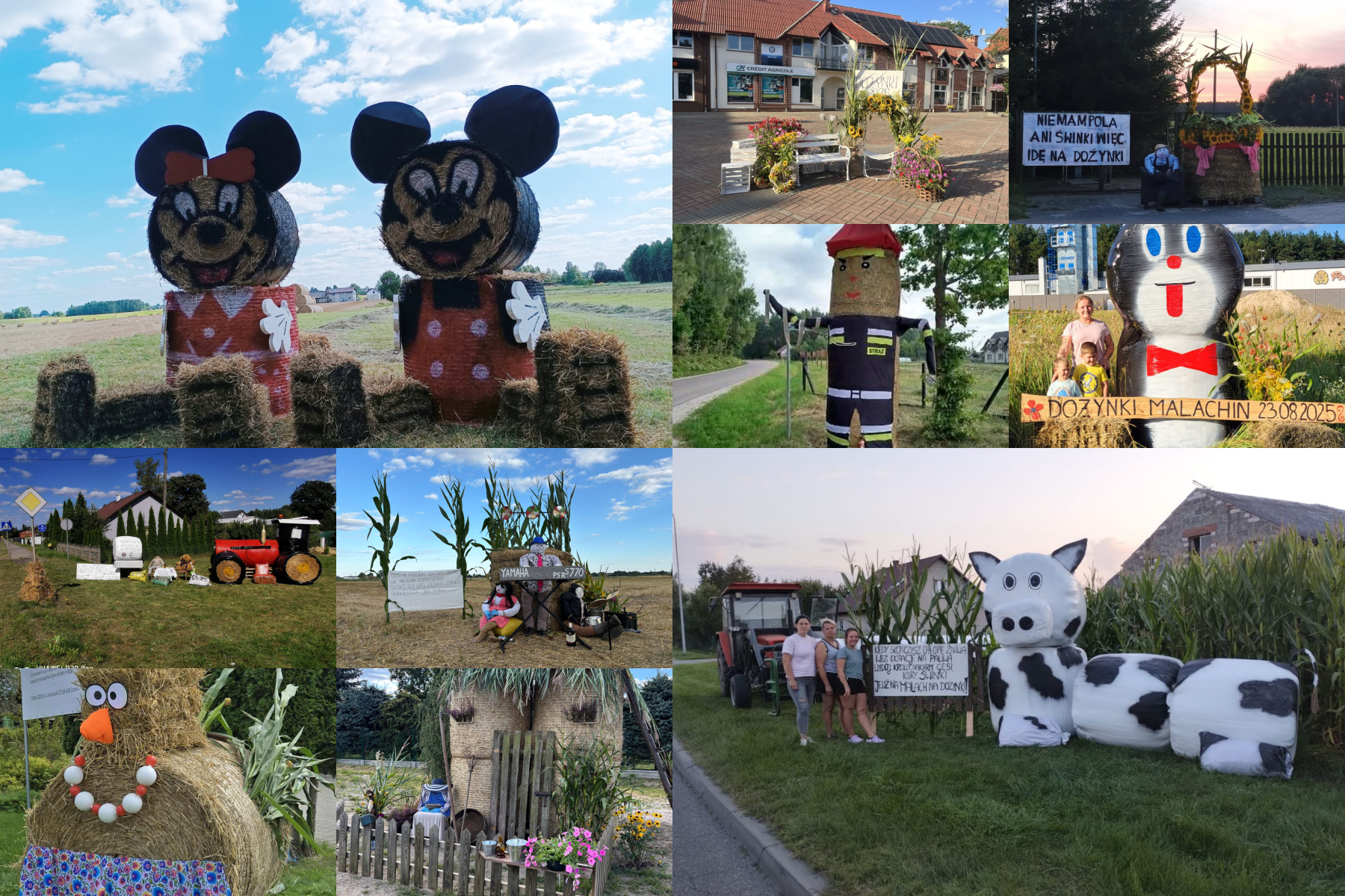 Konkurs na najpiękniejszy witacz dożynkowy w gminie Czersk (FOTO)