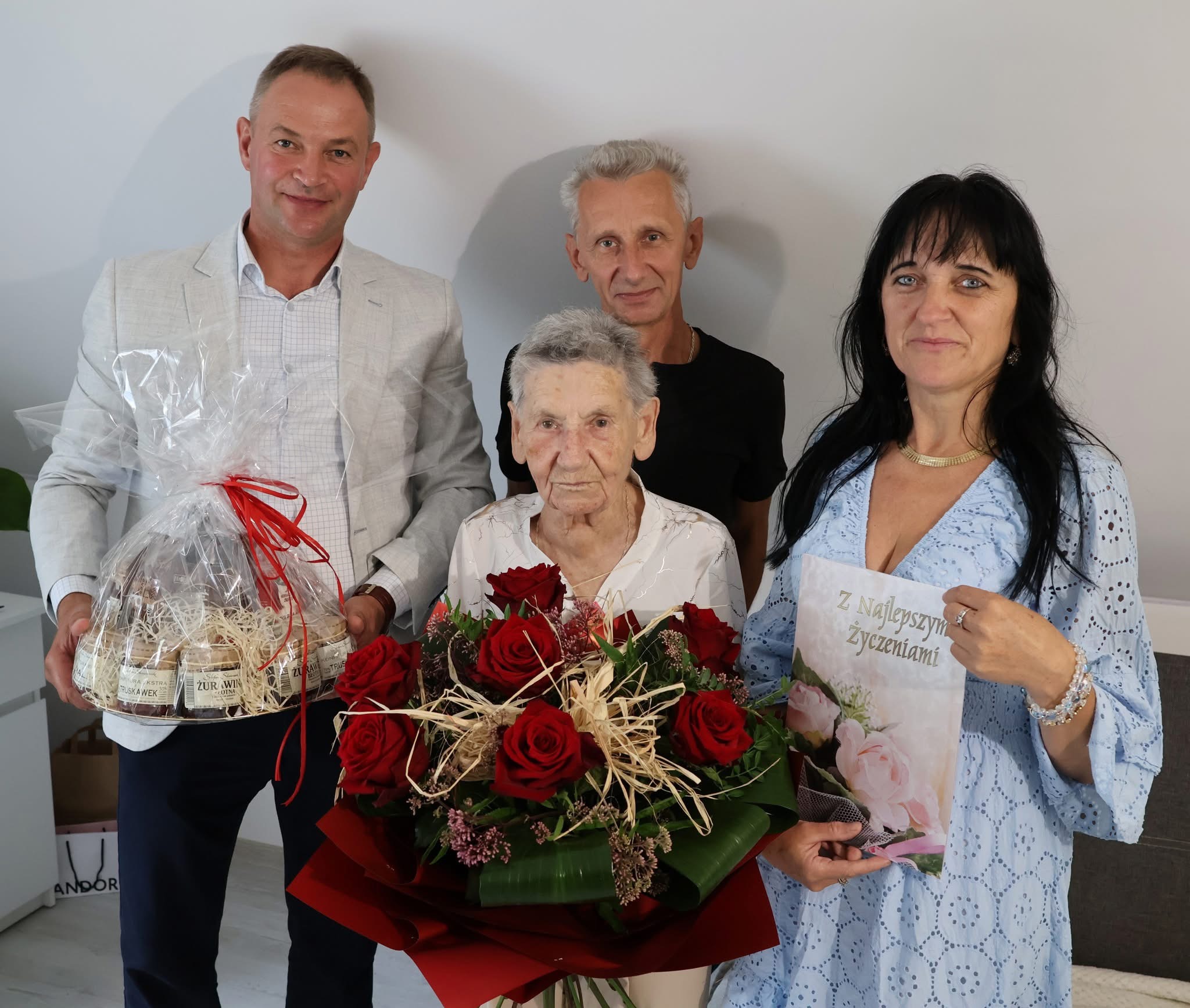 90. urodziny Heleny Dobek z Lipowej