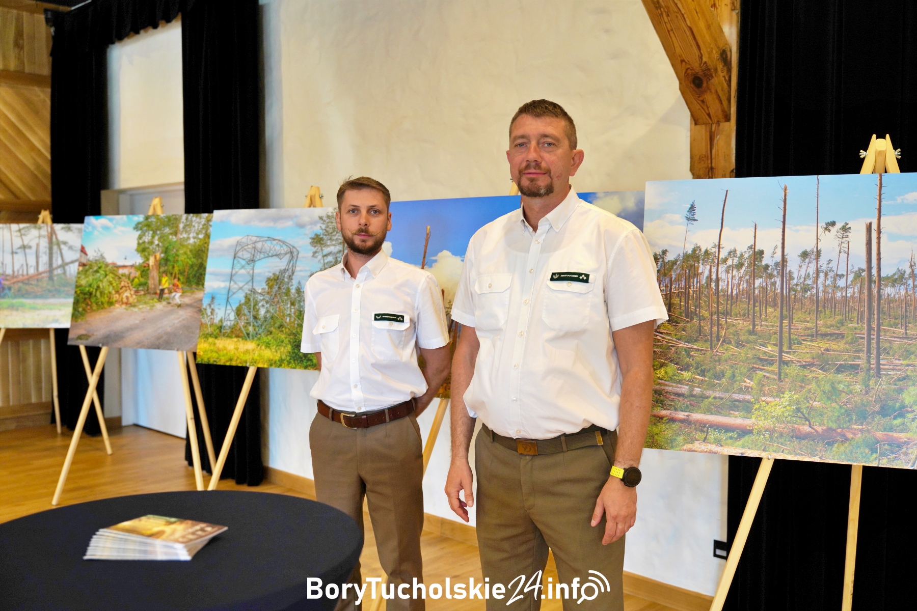 Wystawa o nawałnicy z 2017 r. otwarta w Czersku (FOTO, WIDEO)