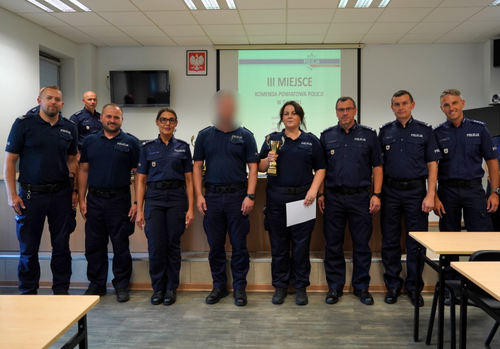 Tucholscy kryminalni z sukcesami w wojewódzkim konkursie (FOTO)