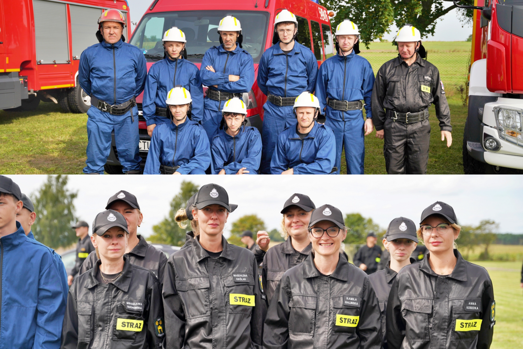 Drużyny OSP z Cekcyna triumfują na zawodach powiatowych w Lubiewie (FOTO)