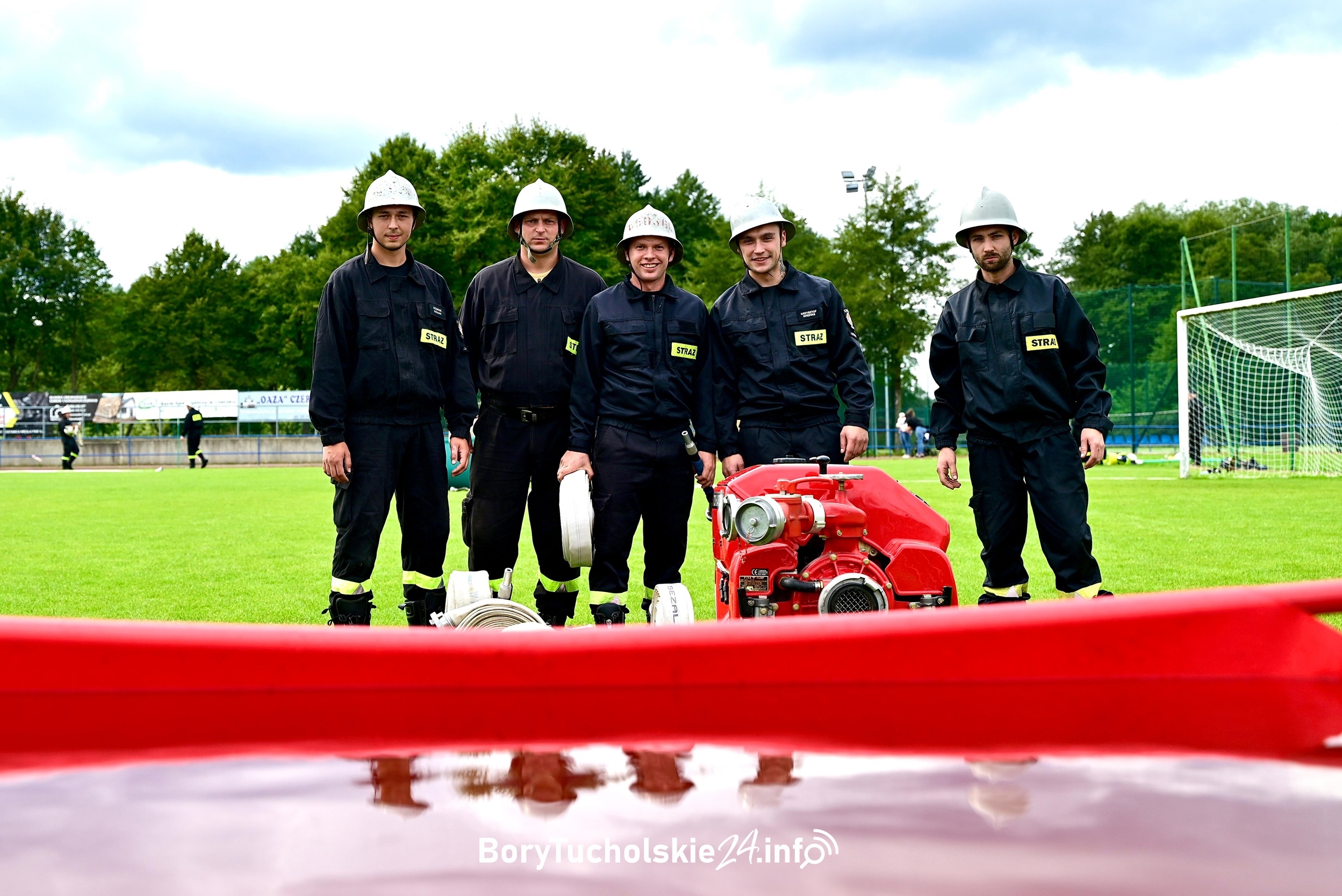 Strażacy z gminy Czersk rywalizowali na zawodach gminnych (FOTO, WIDEO)