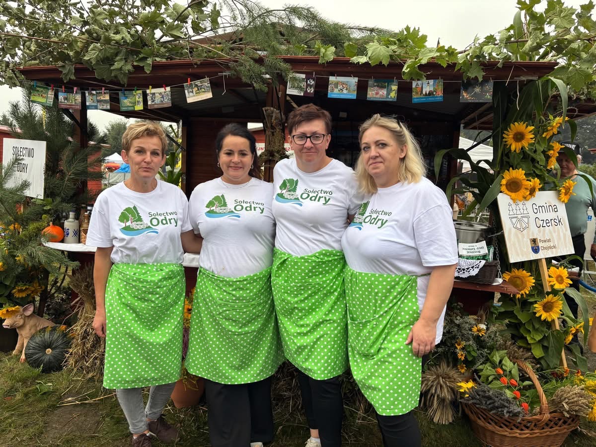 Sołectwo Odry na Pomorskim Święcie Plonów w Pszczółkach 