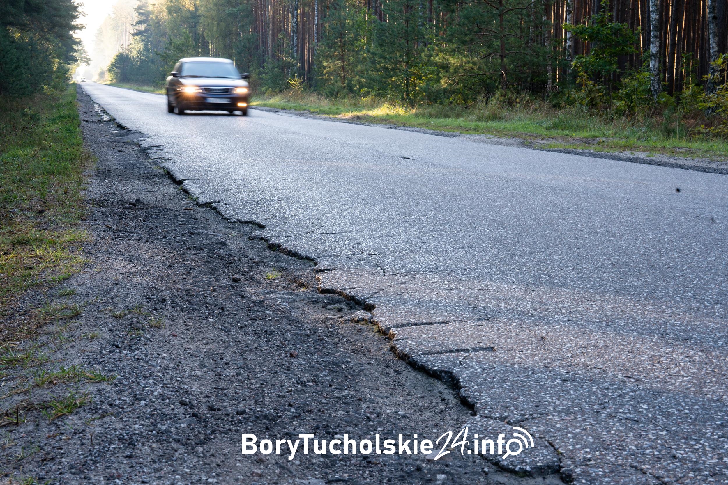 Czy uda się zmodernizować drogę ze Śliwic w kierunku Czerska? Co ze ścieżką rowerową?