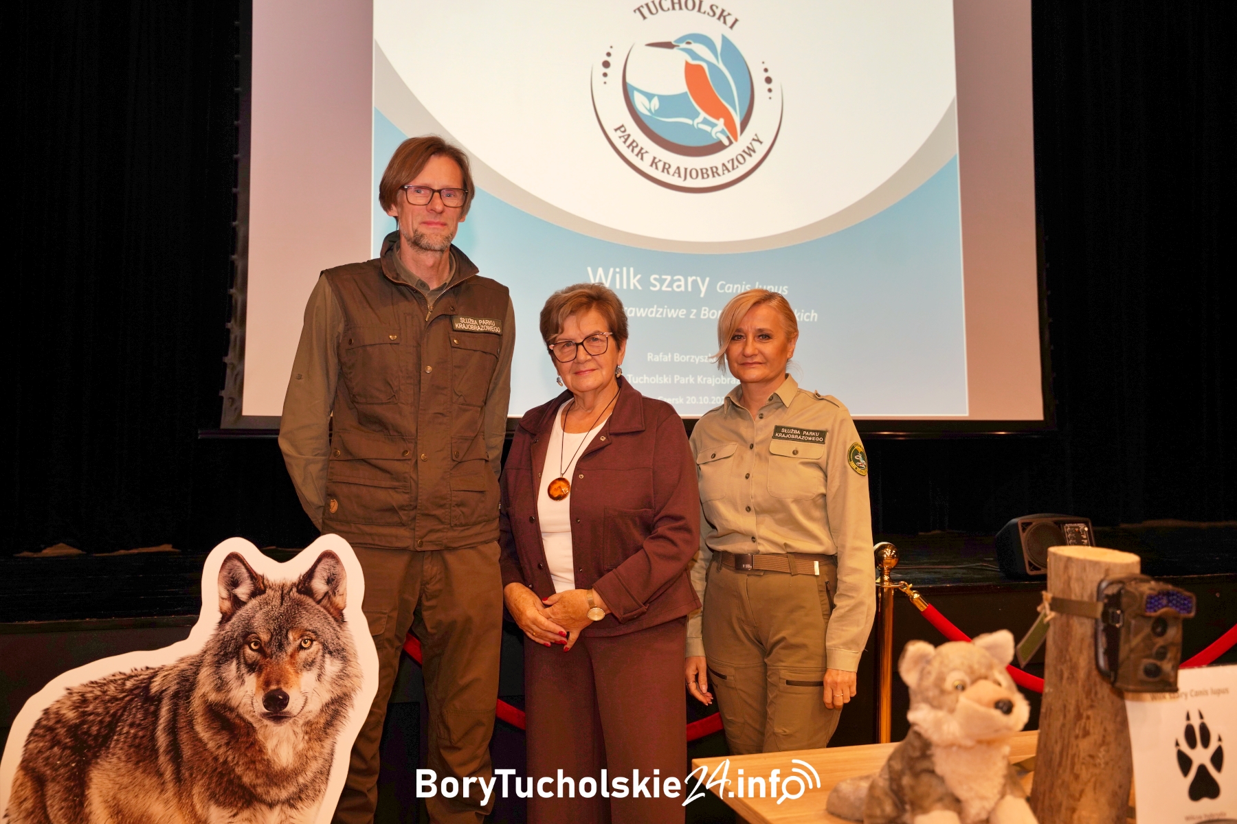 O wilku szarym bez mitów – spotkanie z przedstawicielami TPK w Czersku (FOTO