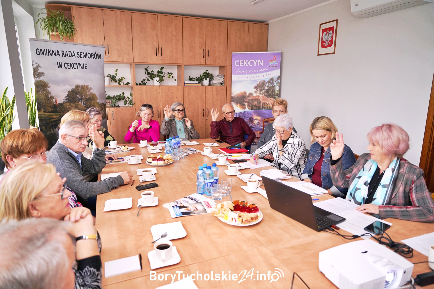 Jedenaste posiedzenie Gminnej Rady Seniorów w Cekcynie (FOTO)