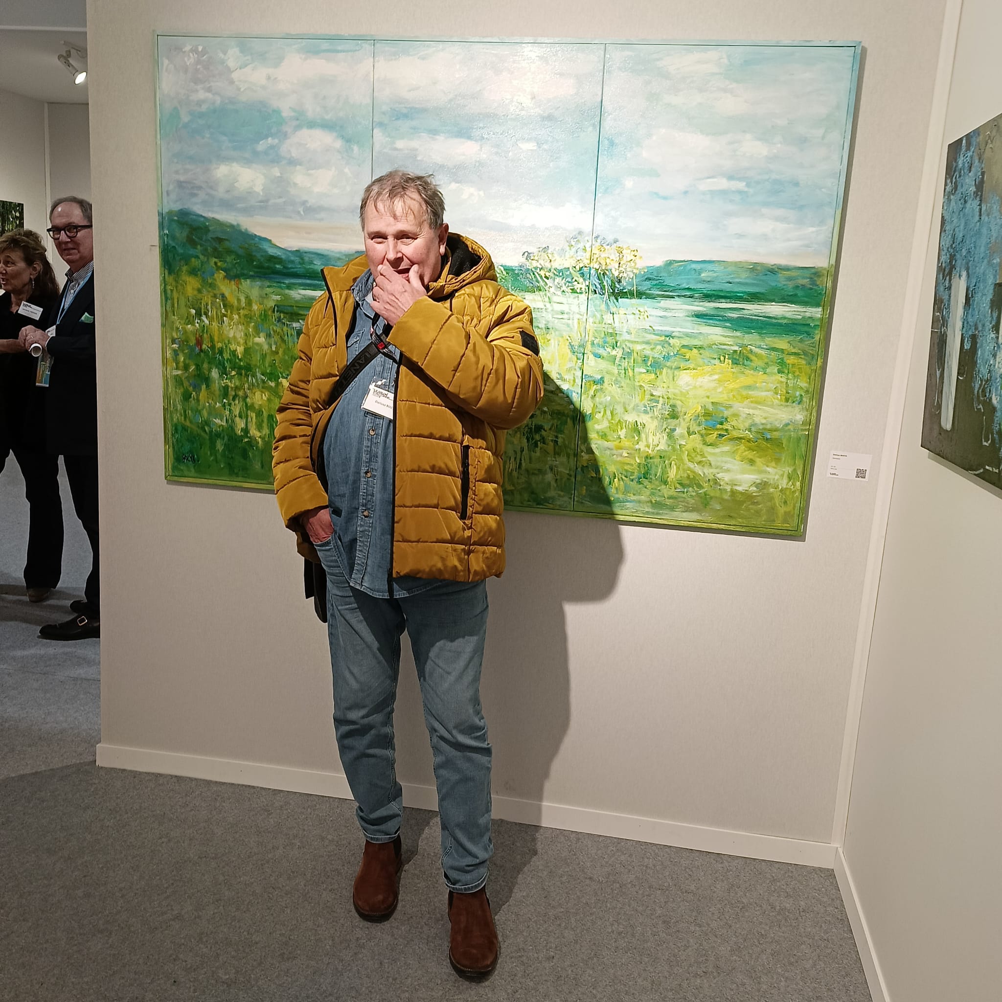 Artysta z Gutowca jako jeden z trzech z Polski uczestniczy w najstarszej na świecie wystawie artystycznej  (FOTO)