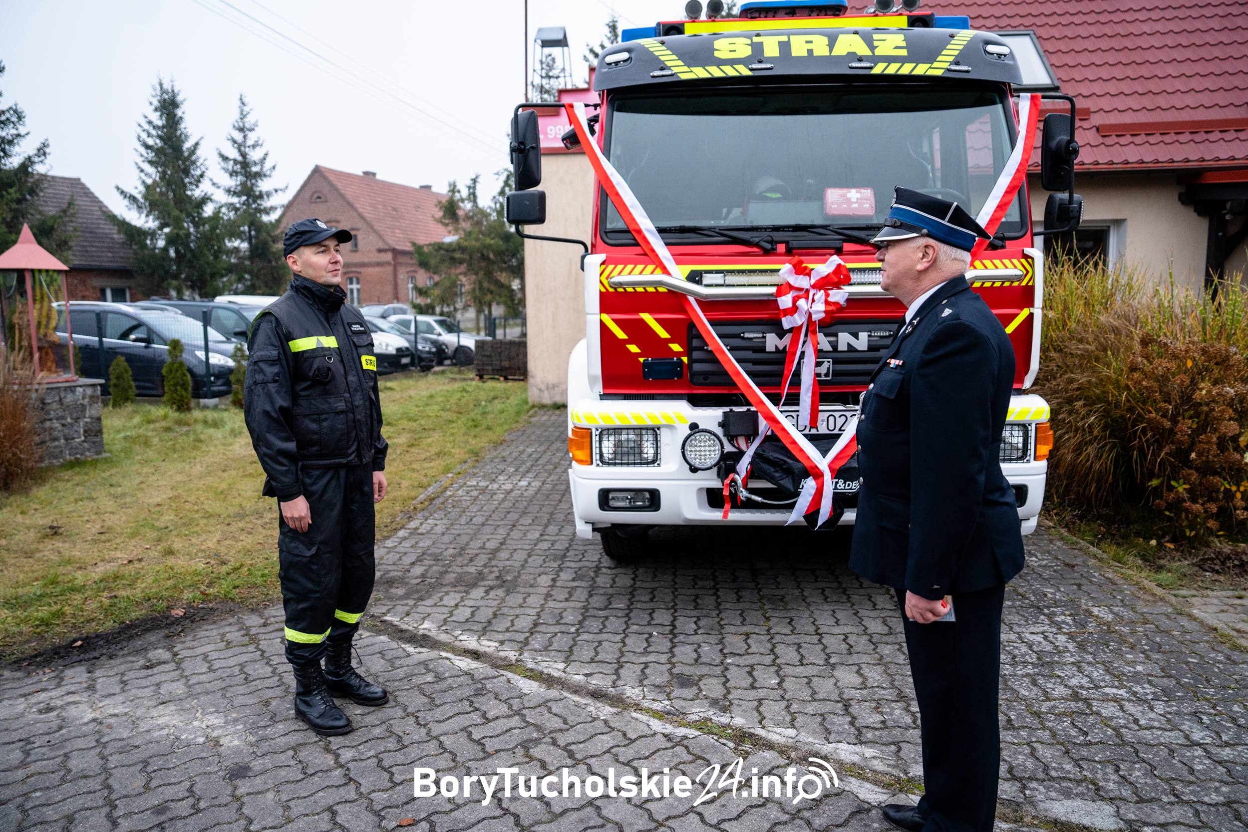 Nowy wóz OSP w Malachinie już oficjalnie w podziale bojowym (FOTO, WIDEO)