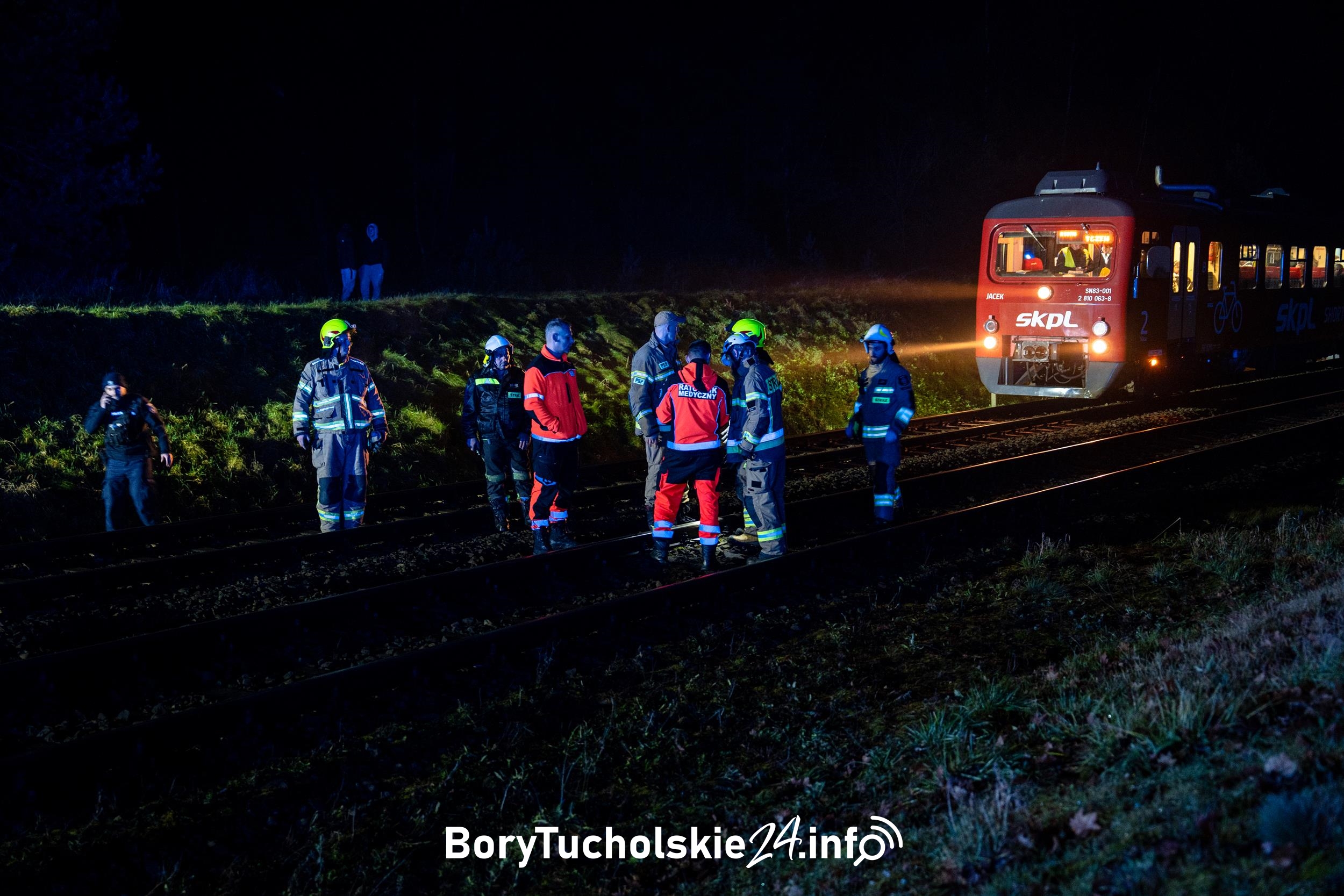 Na torach zginęła młoda kobieta. Mieszkanka gminy Czersk