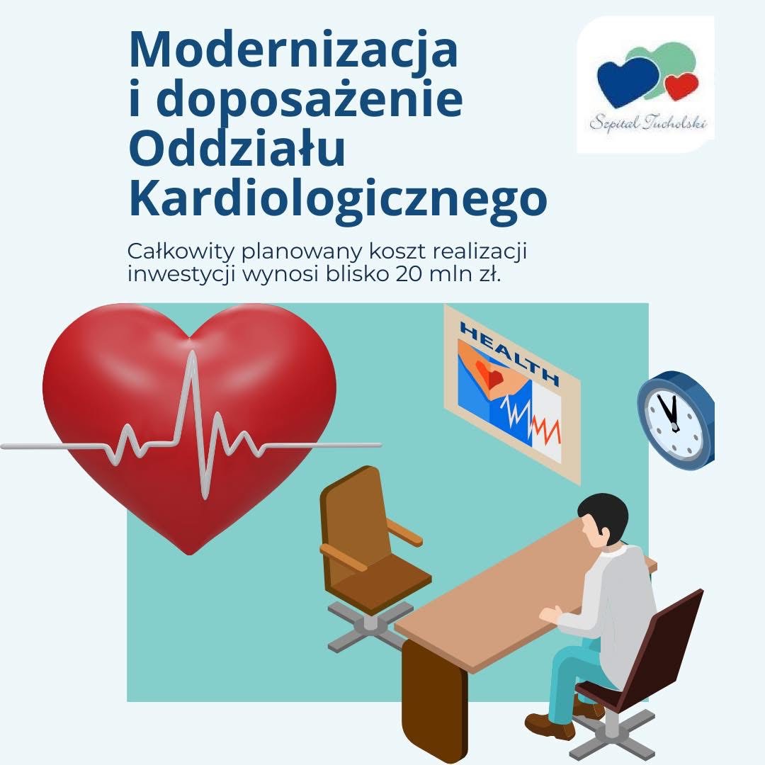 Szpital Tucholski z dofinansowaniem z KPO na rozwój kardiologii