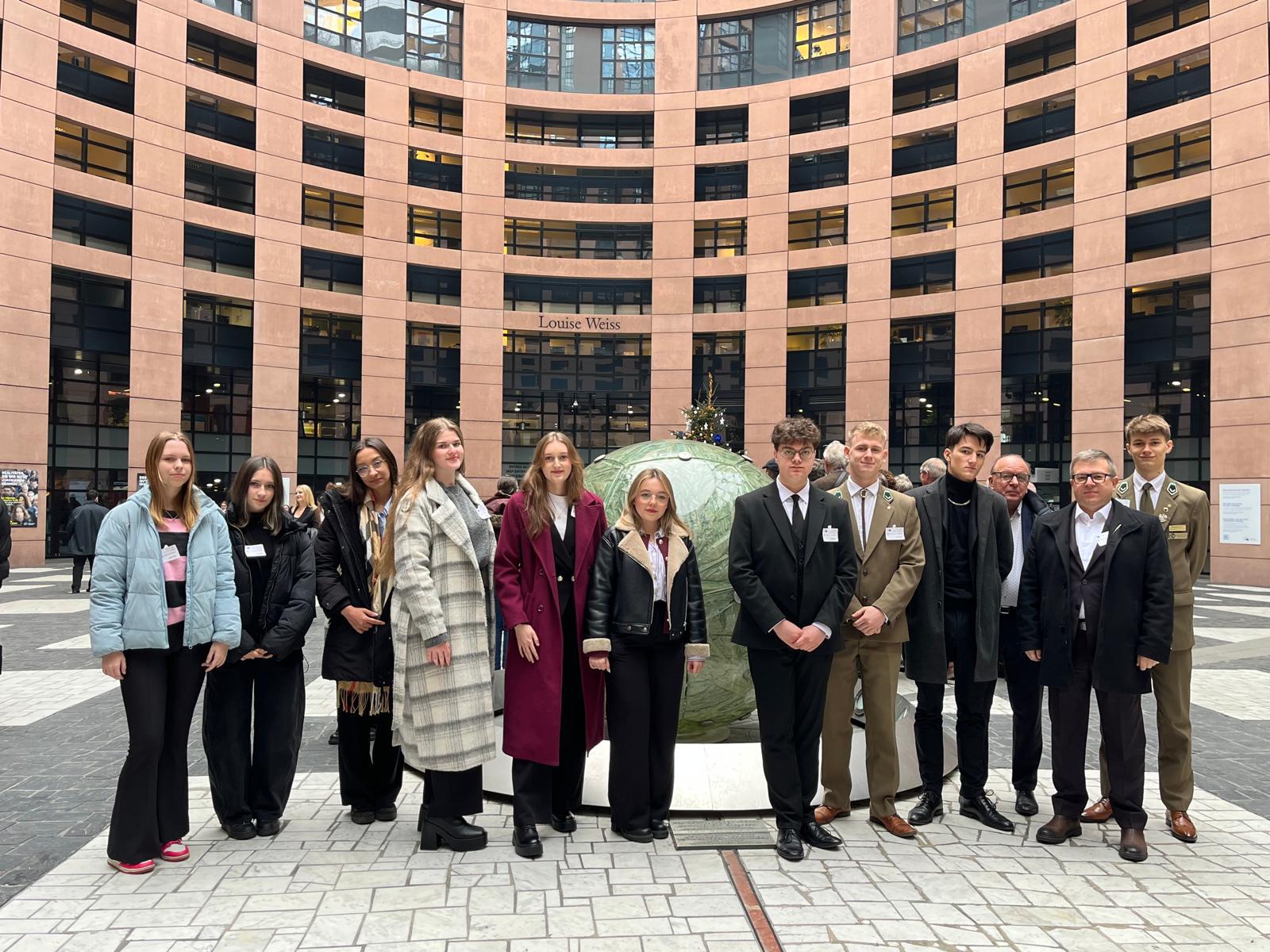 Delegacja powiatu tucholskiego z wizytą studyjną w Strasburgu (FOTO)