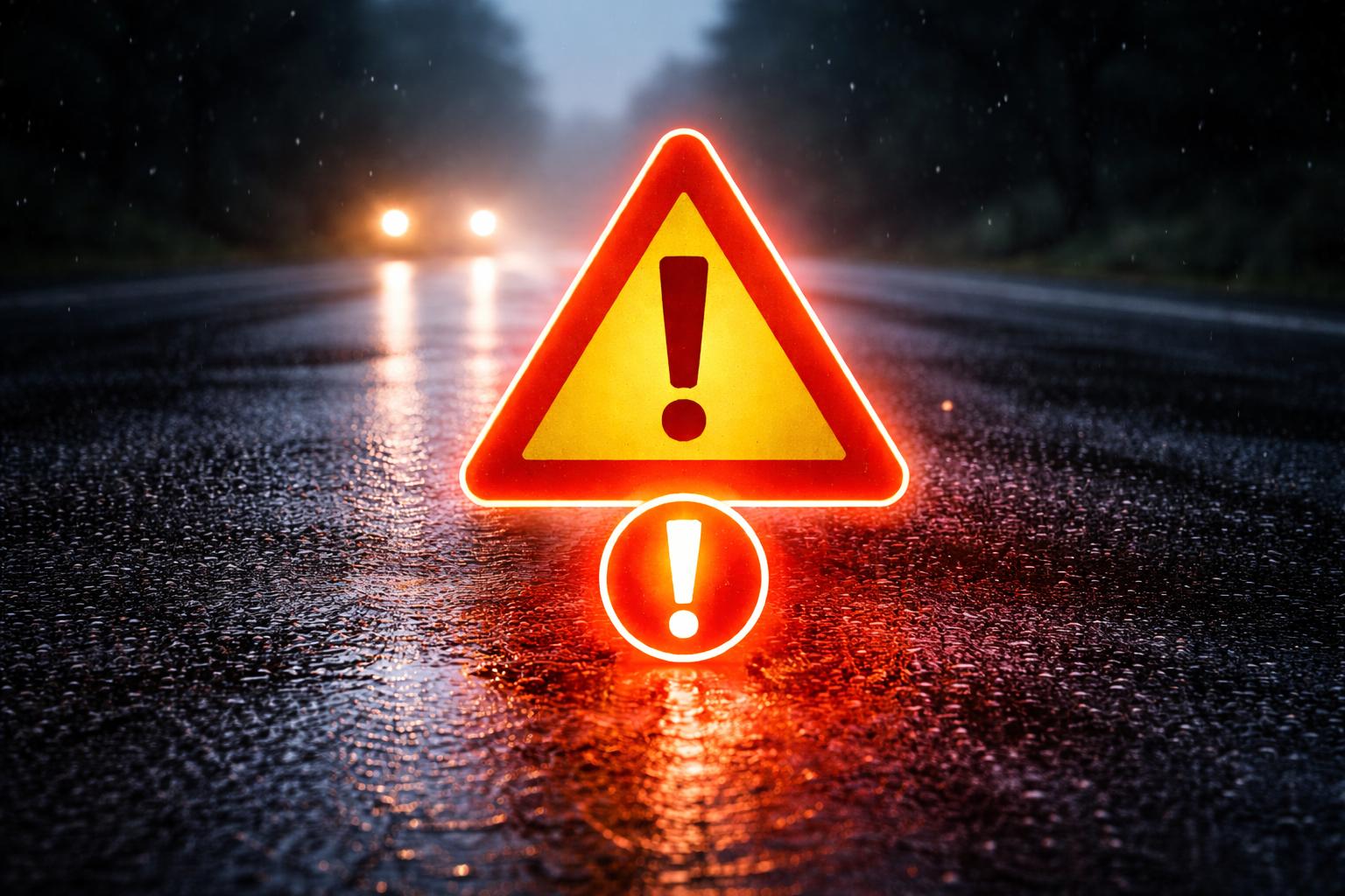 Uważajcie na drogach. Jest ślisko. BoryTucholskie24.info