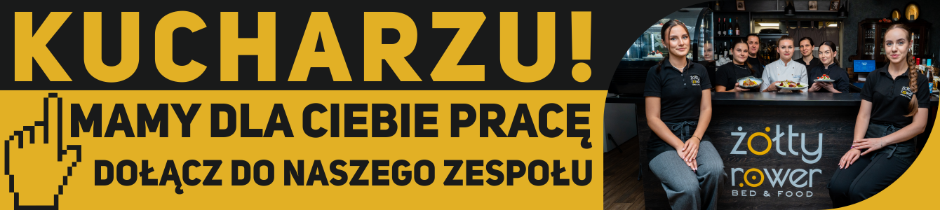 Dołącz do Restauracji Żółty Rower w Tleniu