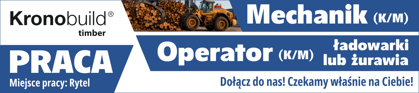 Jest praca dla operatorów ładowarki i mechaników
