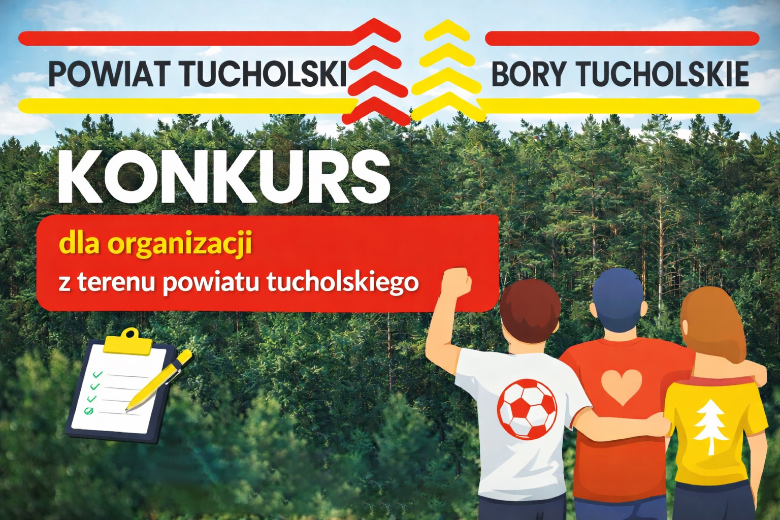 Starostwo Powiatowe w Tucholi ogłosiło konkurs na realizację zadań publicznych w 2026 roku