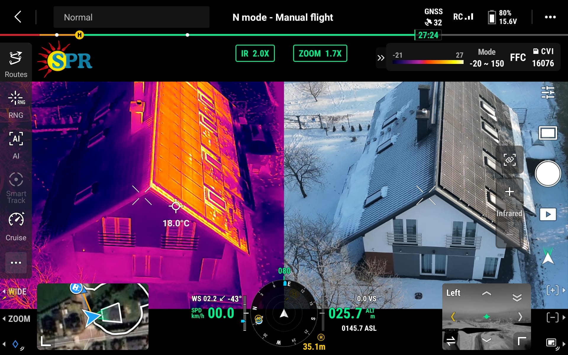 Dron i kamera termowizyjna - oferta SPR Polska 