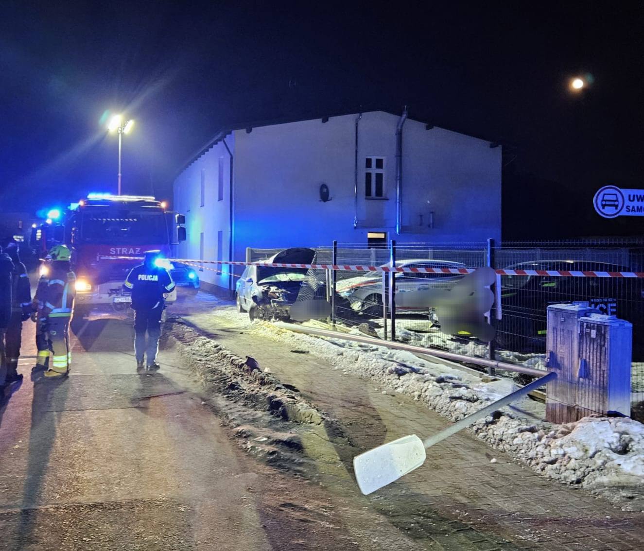 Poważny wypadek w Czersku. 7-letnie dziecko w ciężkim stanie. Sprawca miał 1,5 promila