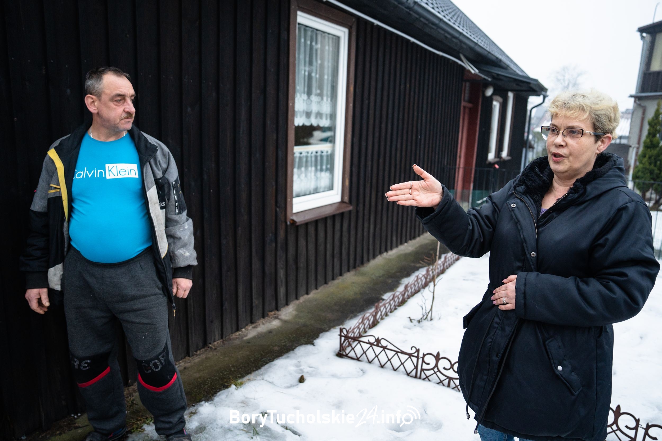 Stracą dużą część działki, a może i nawet cały dom. Trudna sytuacja rodziny z Łęga (FOTO)