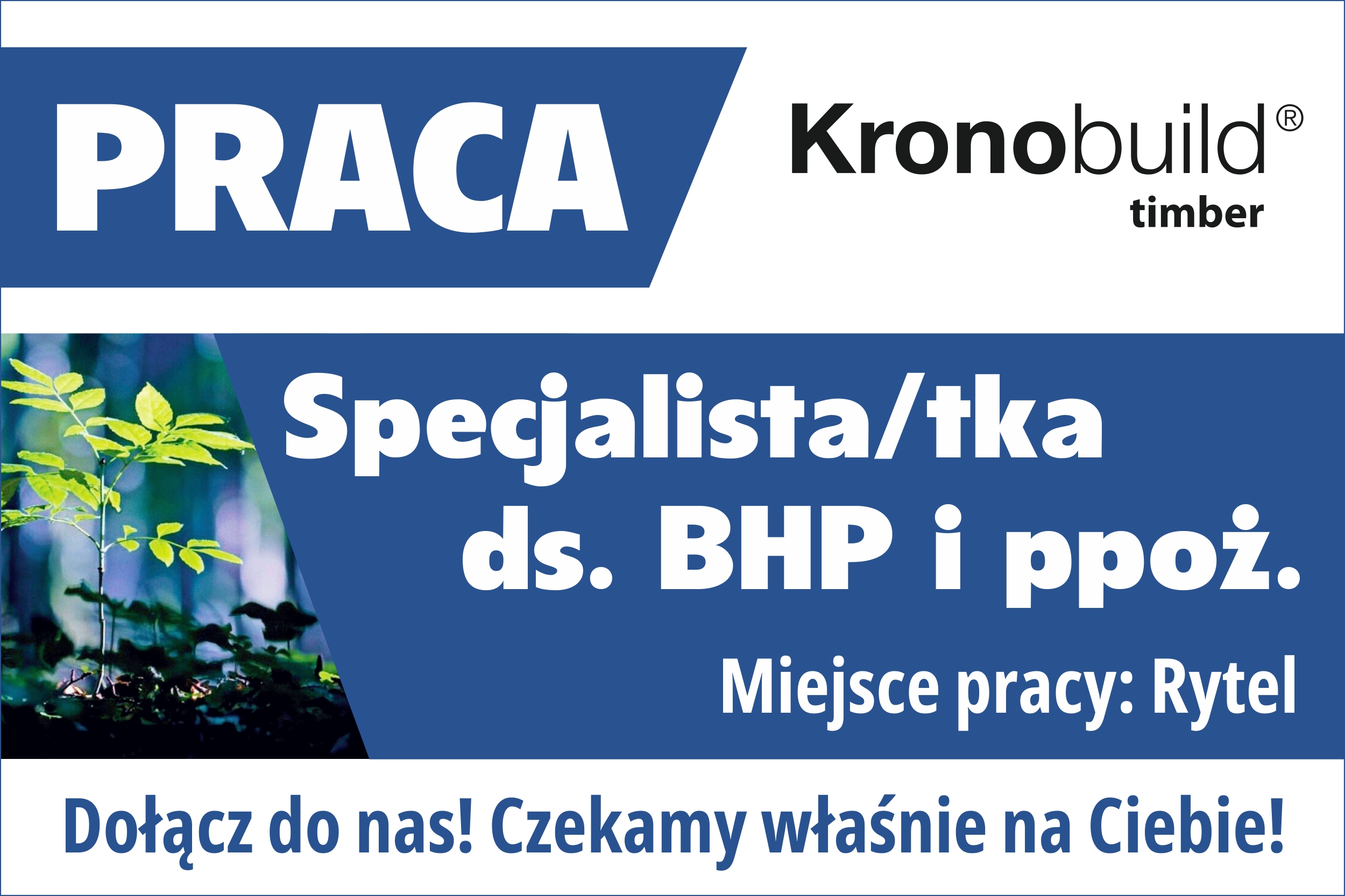 Oferta pracy: Specjalista / ka ds. bhp, p.poż.