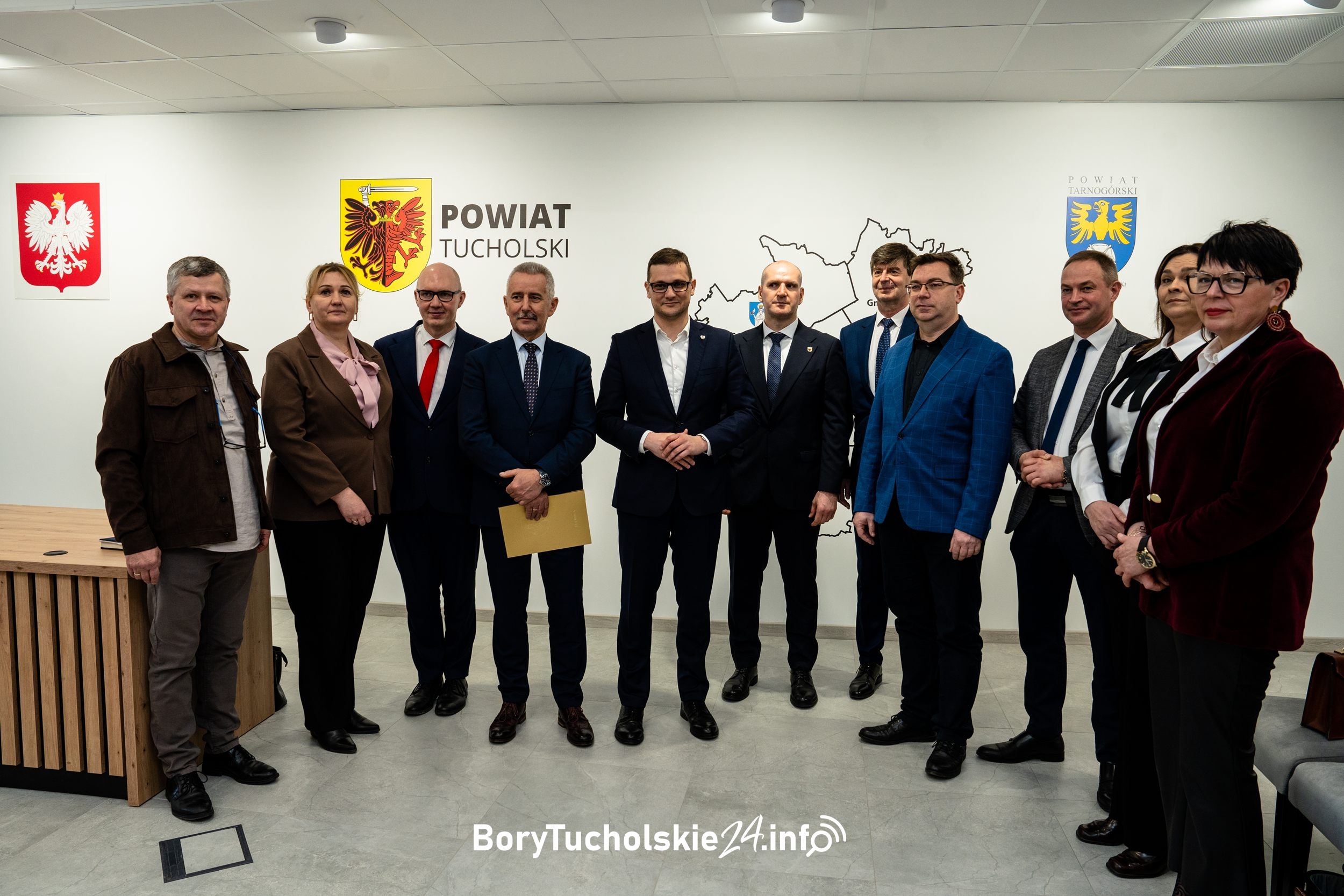 Wizyta wojewody kujawsko-pomorskiego w powiecie tucholskim (FOTO, WIDEO)