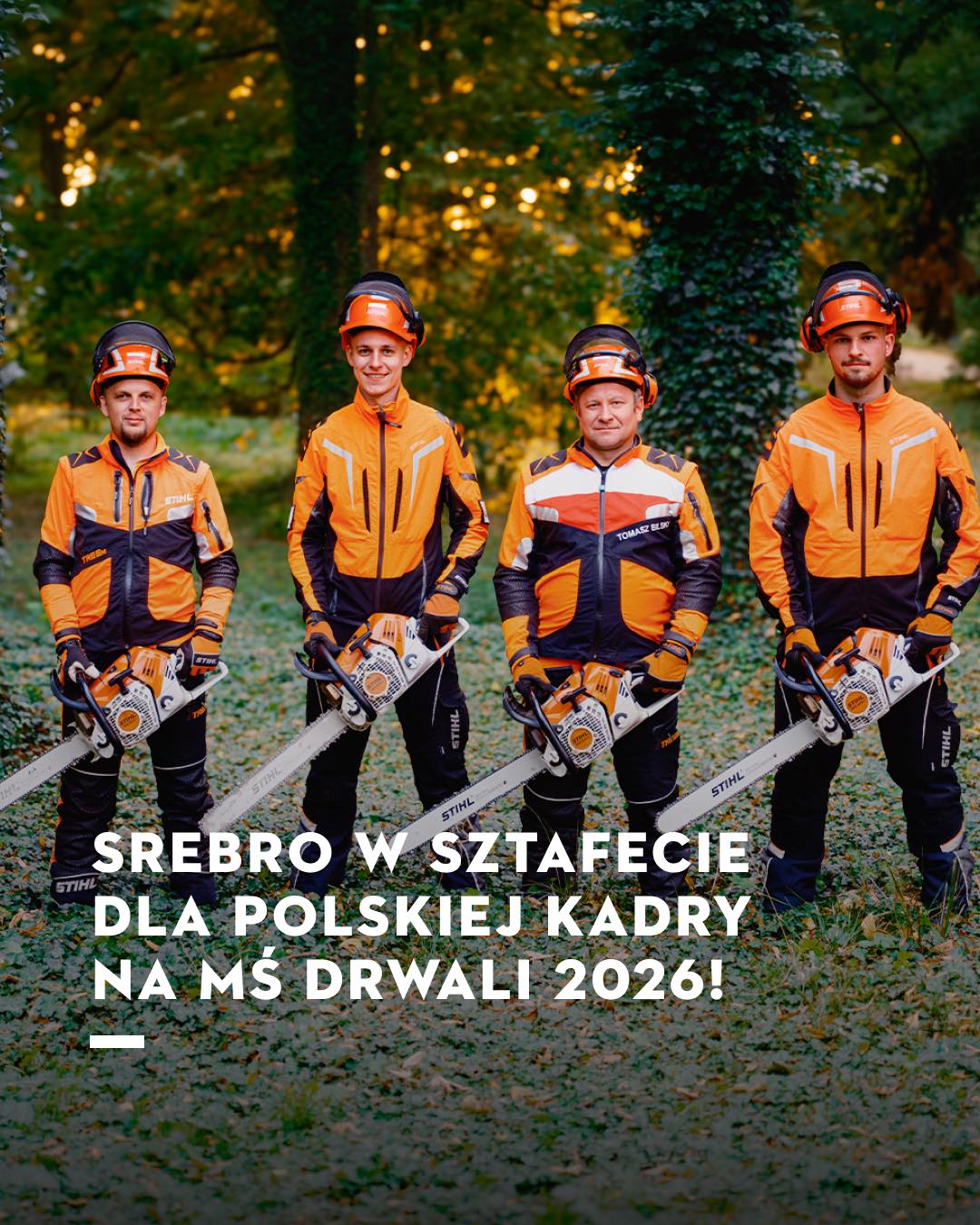 Srebrny medal Polaków w sztafecie narodów podczas Mistrzostw Świata Drwali 