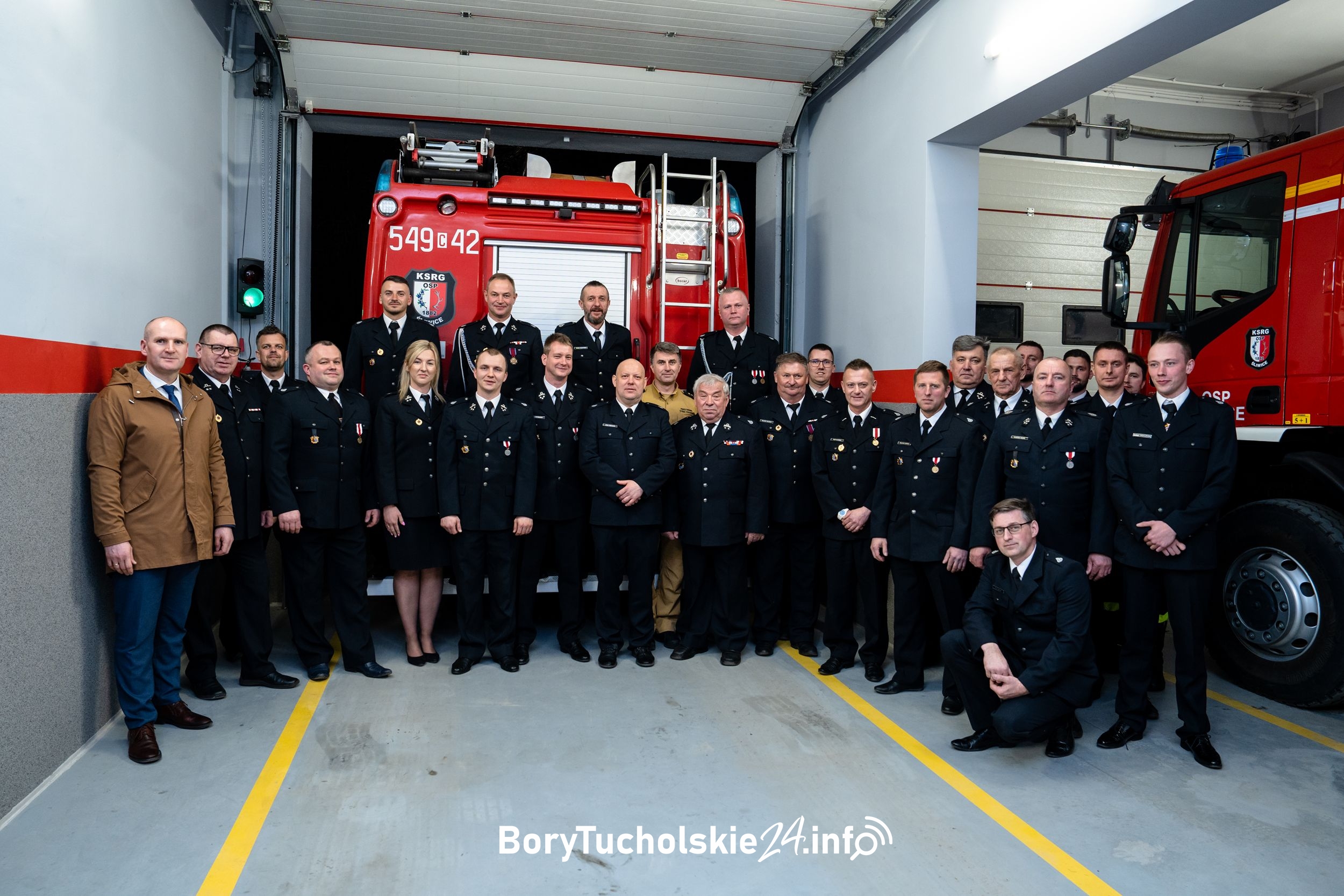 Strażacy ze Śliwic wybrali nowy zarząd. Podziękowania dla Henryka Banacha (FOTO, WIDEO)