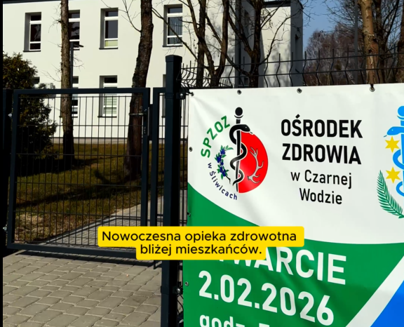 Nowoczesna opieka zdrowotna bliżej mieszkańców Czarnej Wody